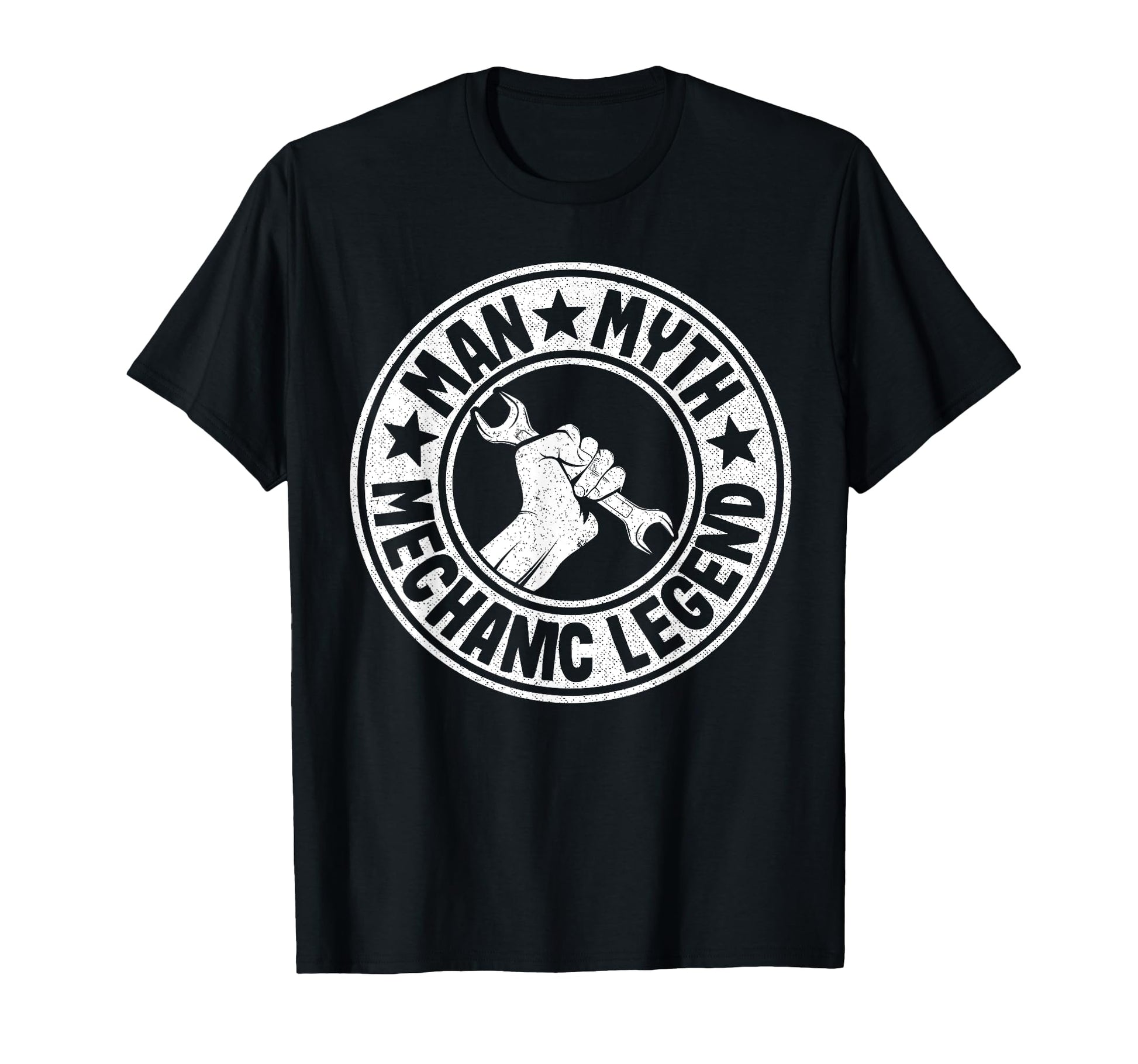 Myth Mechanic Legend Car Guy Garage T-Shirt - Minimalist Print for Adults - T-Shirt, Sweatshirt, Hoodie
