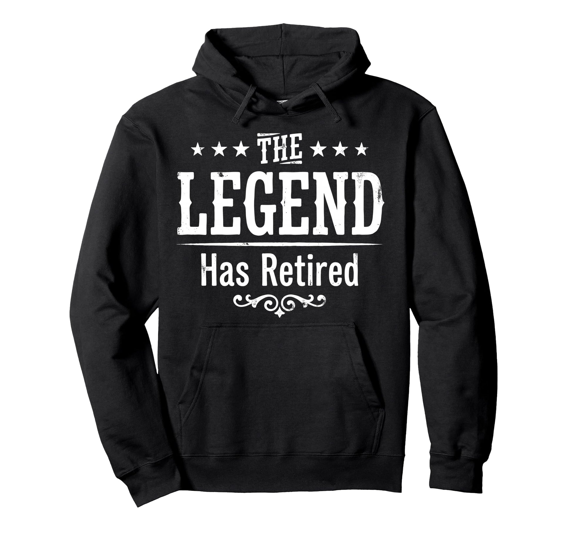 Legend Has Officially Retired If Want Hoodie - Novelty Apparel for Adults - T-Shirt, Sweatshirt, Hoodie