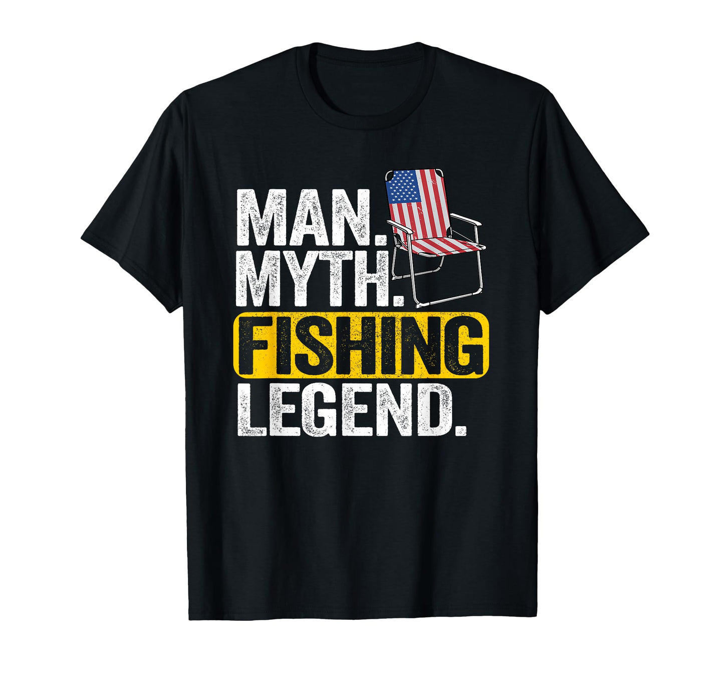 Myth Fishing Legend Dad Daddy T-Shirt - Streetwear Style for Adults - T-Shirt, Sweatshirt, Hoodie
