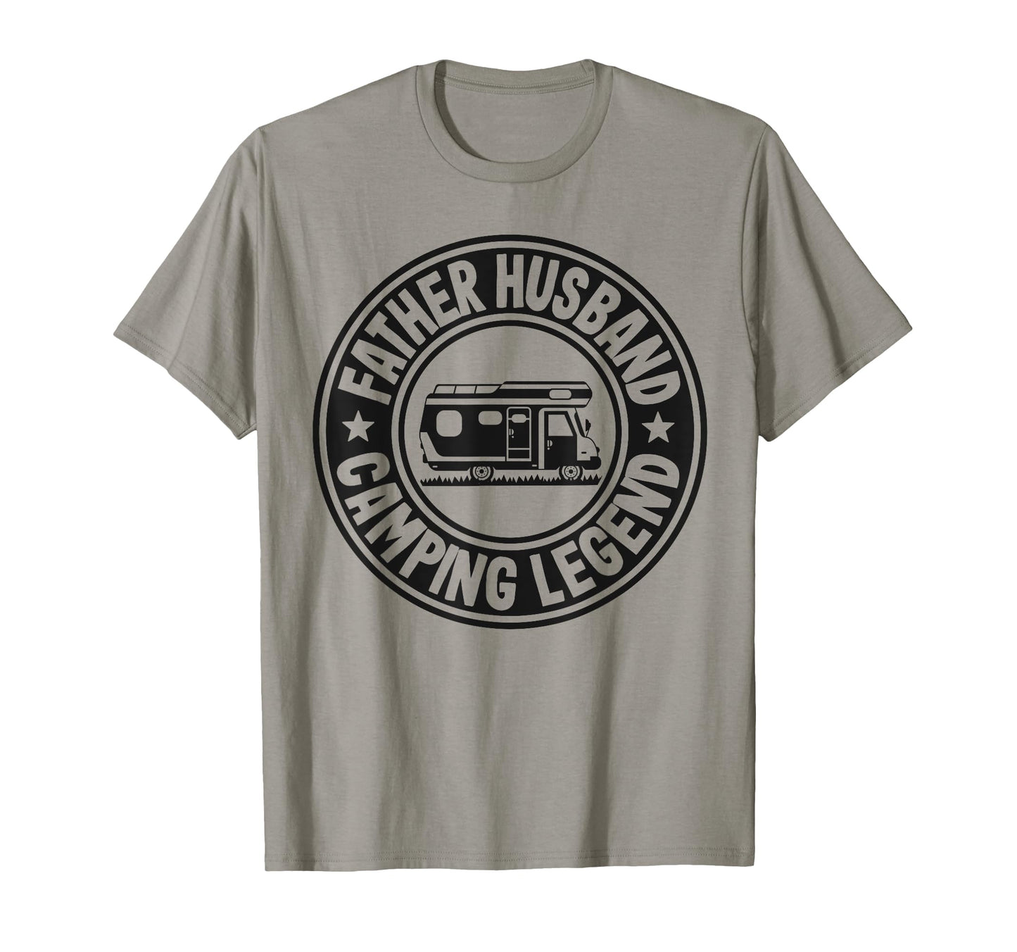 Father Husband Camping Legend Rv T-Shirt - Casual Everyday Wear for Adults - T-Shirt, Sweatshirt, Hoodie