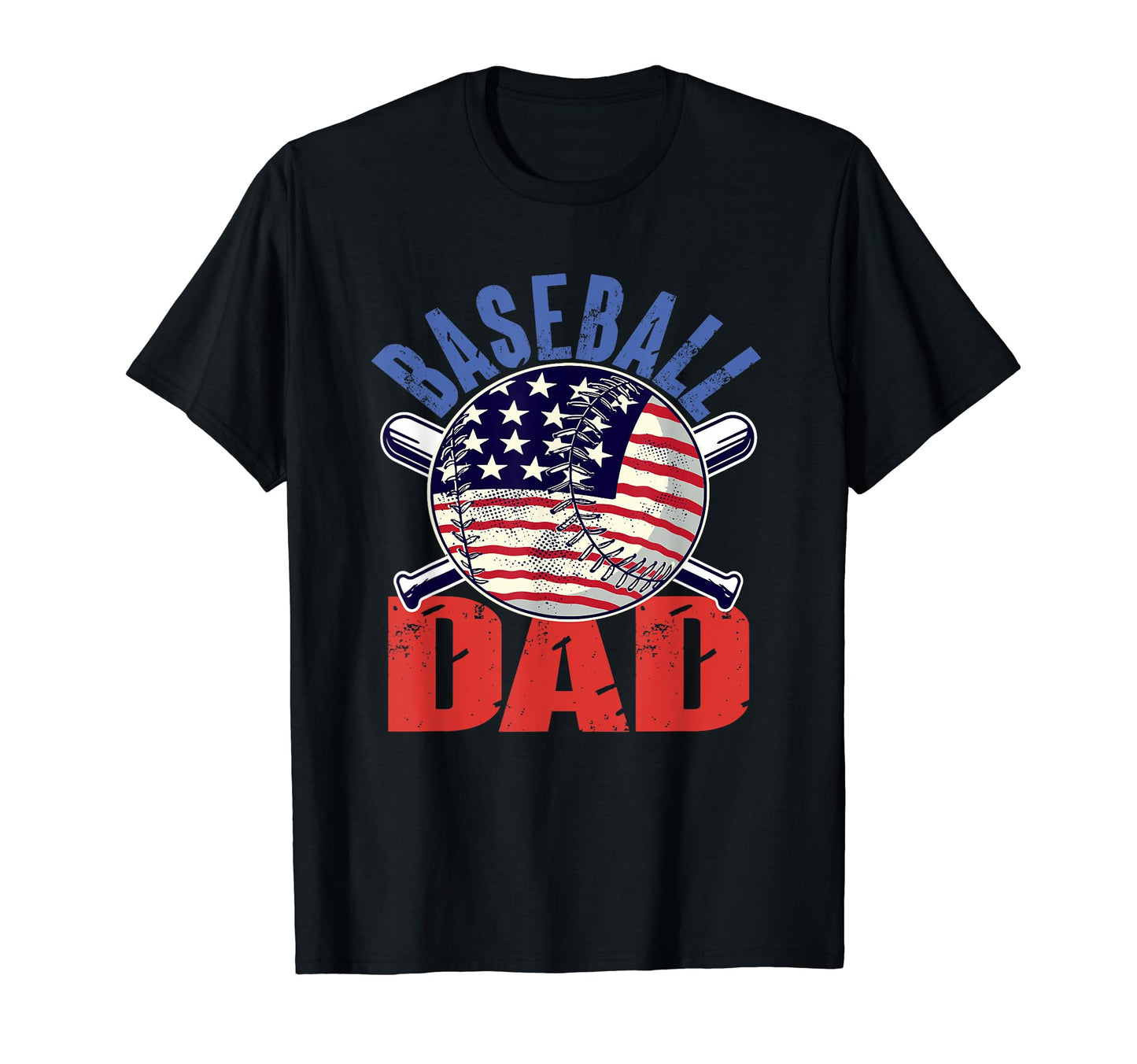 Baseball Dad Funny Baseball Dad T-Shirt - Custom Art Print for Adults - T-Shirt, Sweatshirt, Hoodie