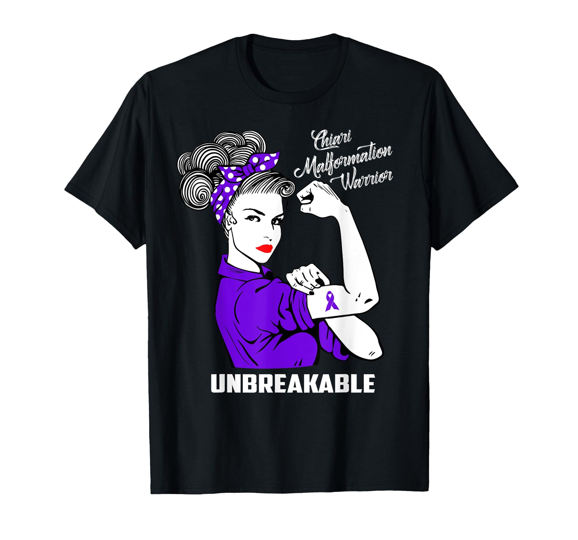 Chiari Malformation Warrior T-Shirt - Fun Novelty Design Unisex - T-Shirt, Sweatshirt, Hoodie