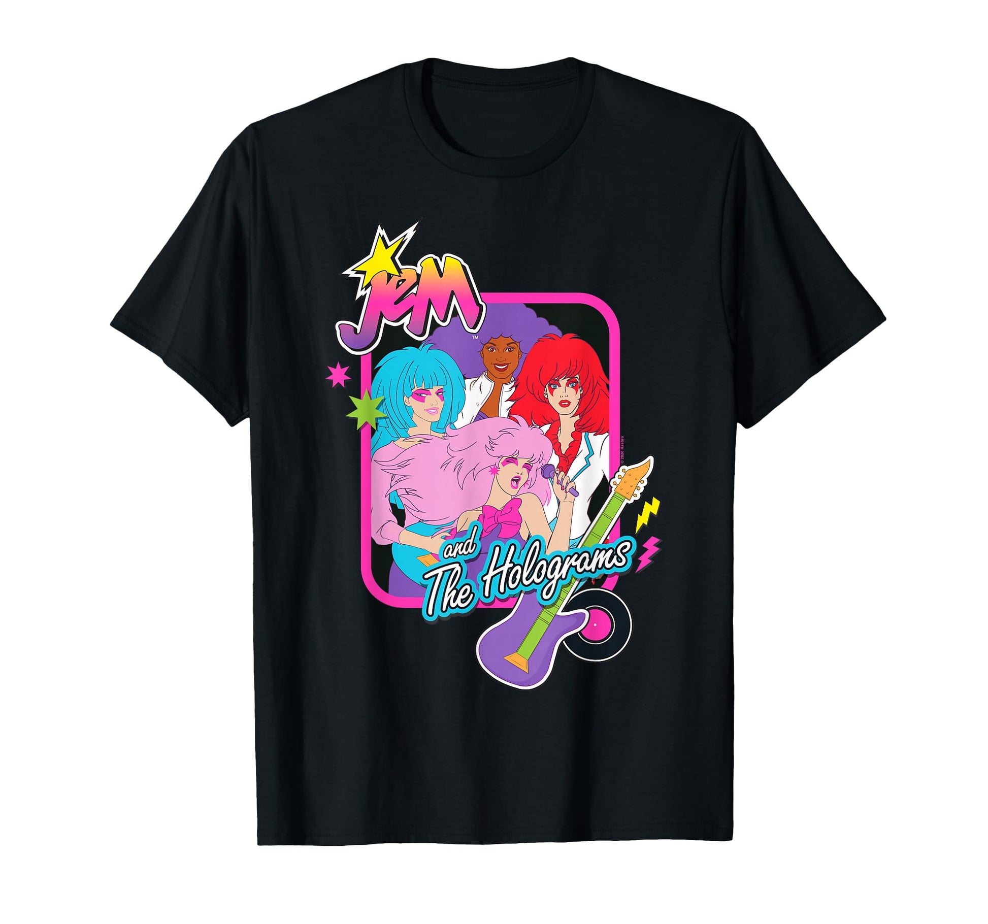 Jem And Holograms Pop Rock Band T-Shirt - Casual Everyday Wear for Adults - T-Shirt, Sweatshirt, Hoodie