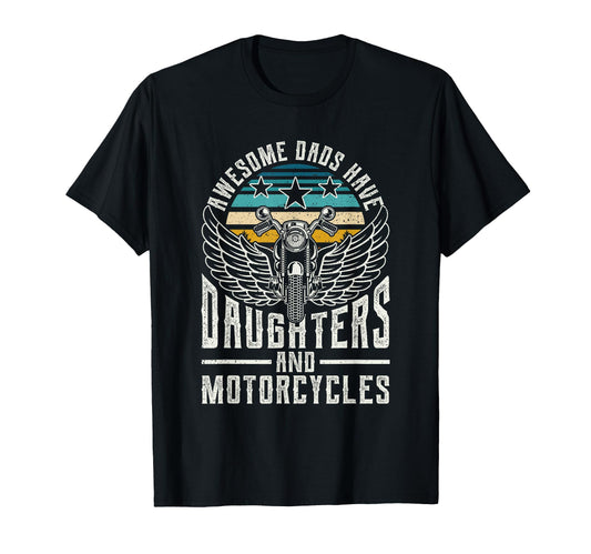 Awesome Dads Have Daughters And T-Shirt - Graphic Print Men Women - T-Shirt, Sweatshirt, Hoodie