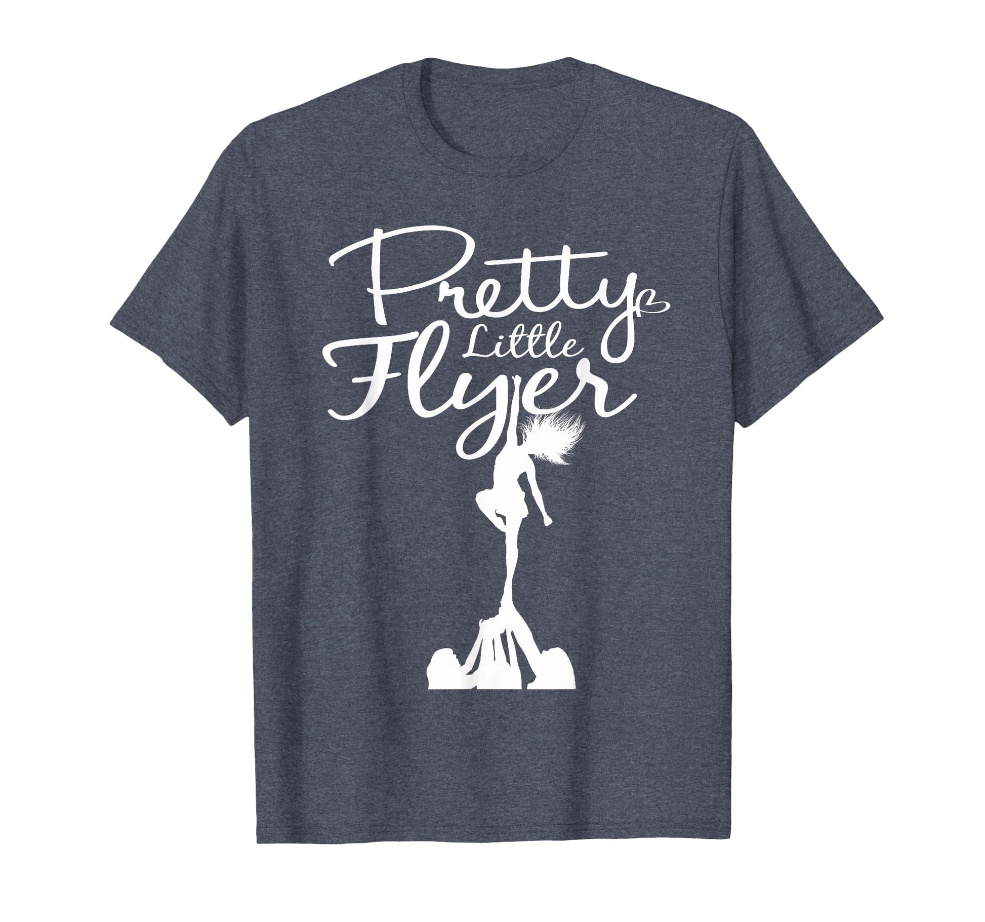 Pretty Little Flyer Funny Cheerleading T-Shirt - Unique Graphic Unisex - T-Shirt, Sweatshirt, Hoodie