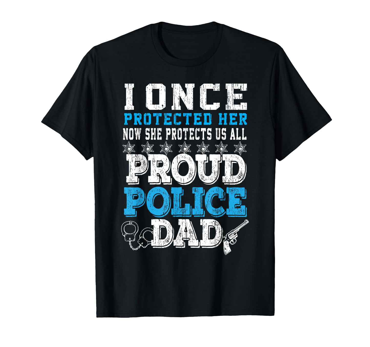 Happy Police Dad Police Father T-Shirt - Trendy Graphic Men Women - T-Shirt, Sweatshirt, Hoodie