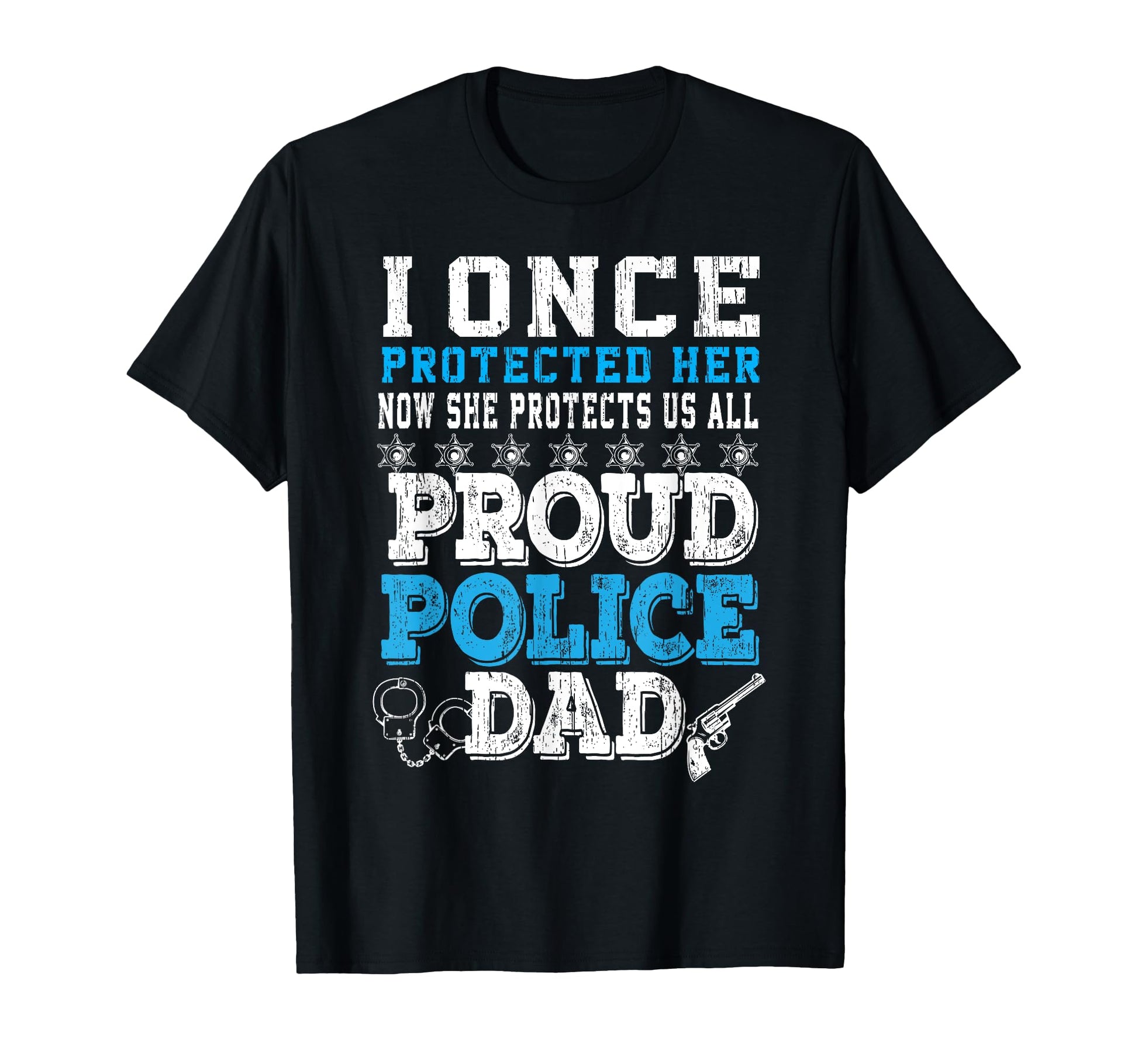 Happy Police Dad Police Father T-Shirt - Trendy Graphic Men Women - T-Shirt, Sweatshirt, Hoodie