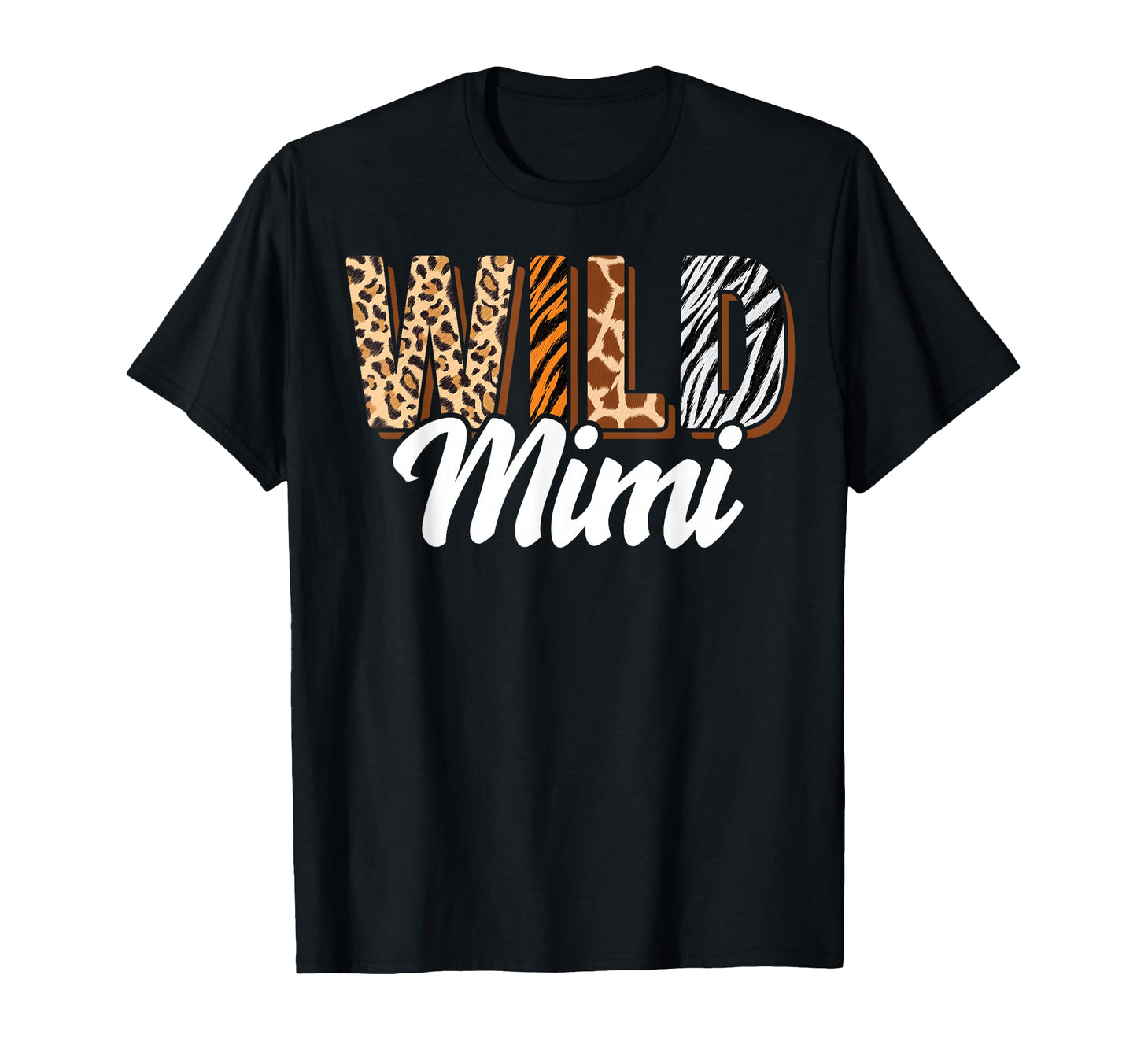 Wild Mimi Zoo Born Two Be Wild B T-Shirt - Fun Novelty Design Men Women - T-Shirt, Sweatshirt, Hoodie