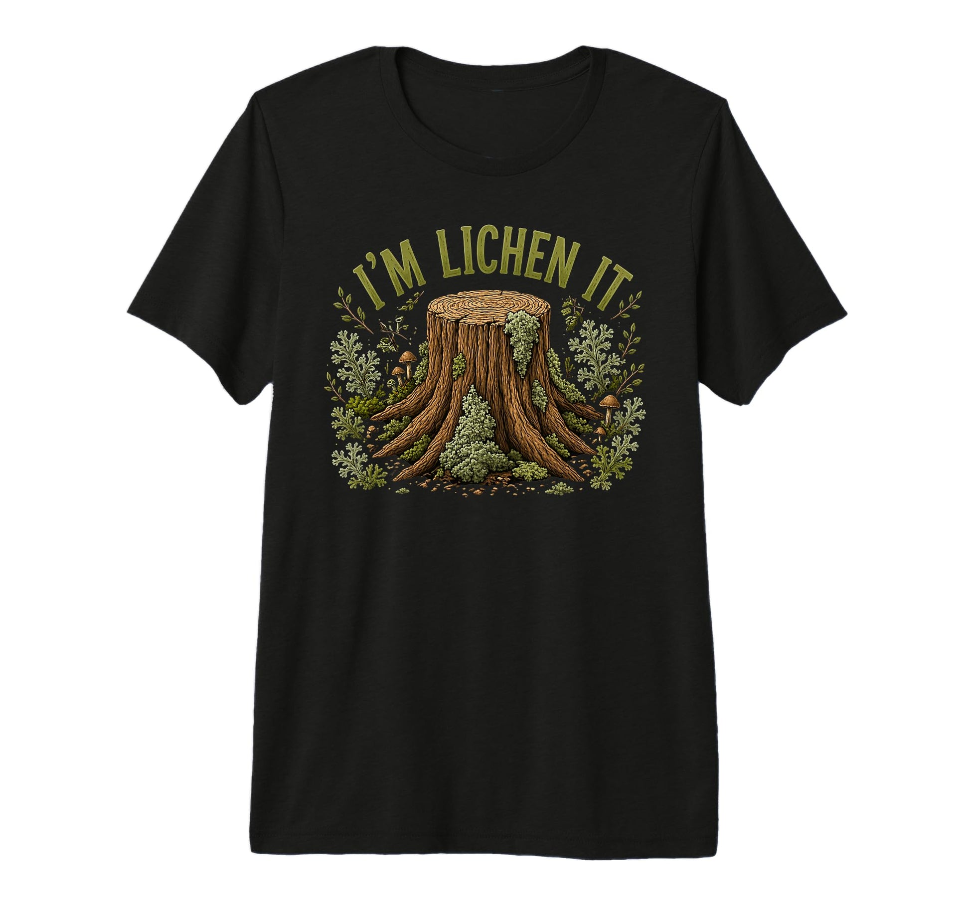 Im Lichen It Funny Plant Tree Lover Tri T-Shirt - Trendy Graphic Unisex - T-Shirt, Sweatshirt, Hoodie