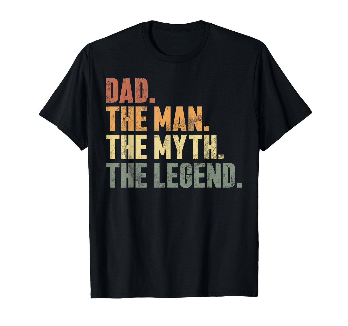 Dad Myth Legend Fathers Day Parent T-Shirt - Minimalist Print for Adults - T-Shirt, Sweatshirt, Hoodie