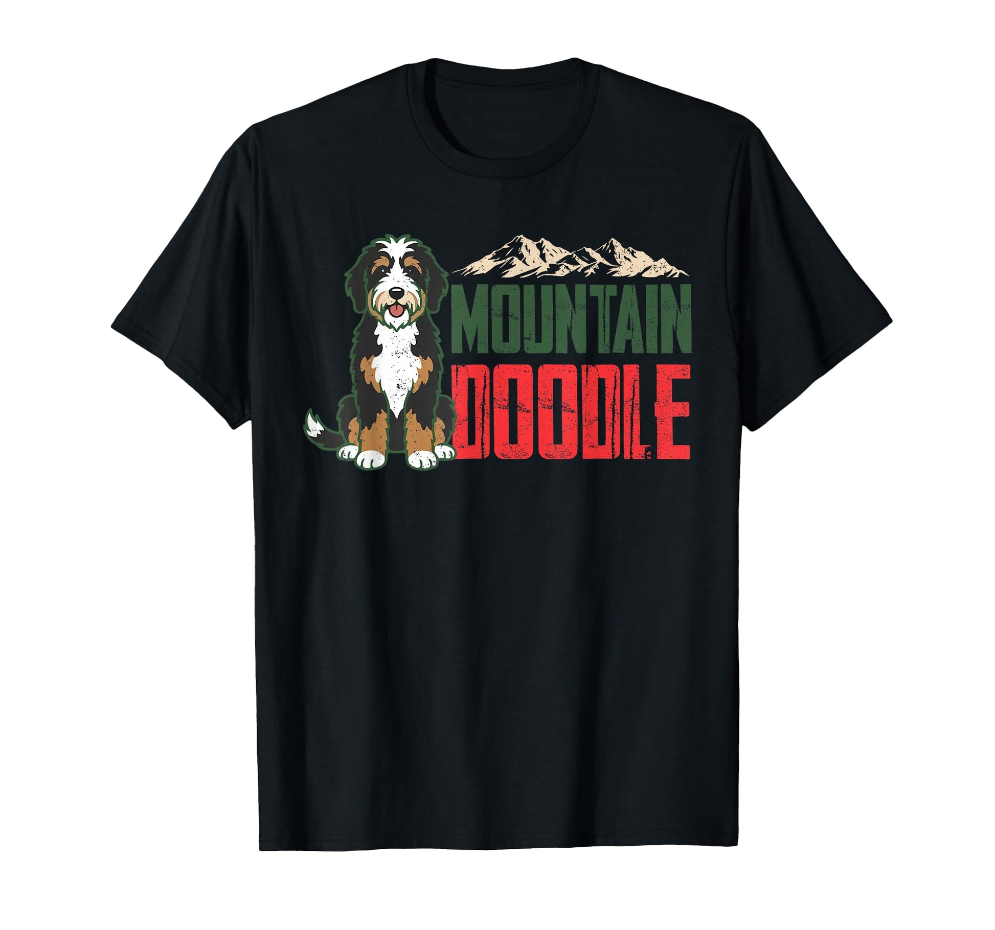 Mountain Doodle Dog Lovers Outdoor T-Shirt - Casual Everyday Wear Unisex - T-Shirt, Sweatshirt, Hoodie