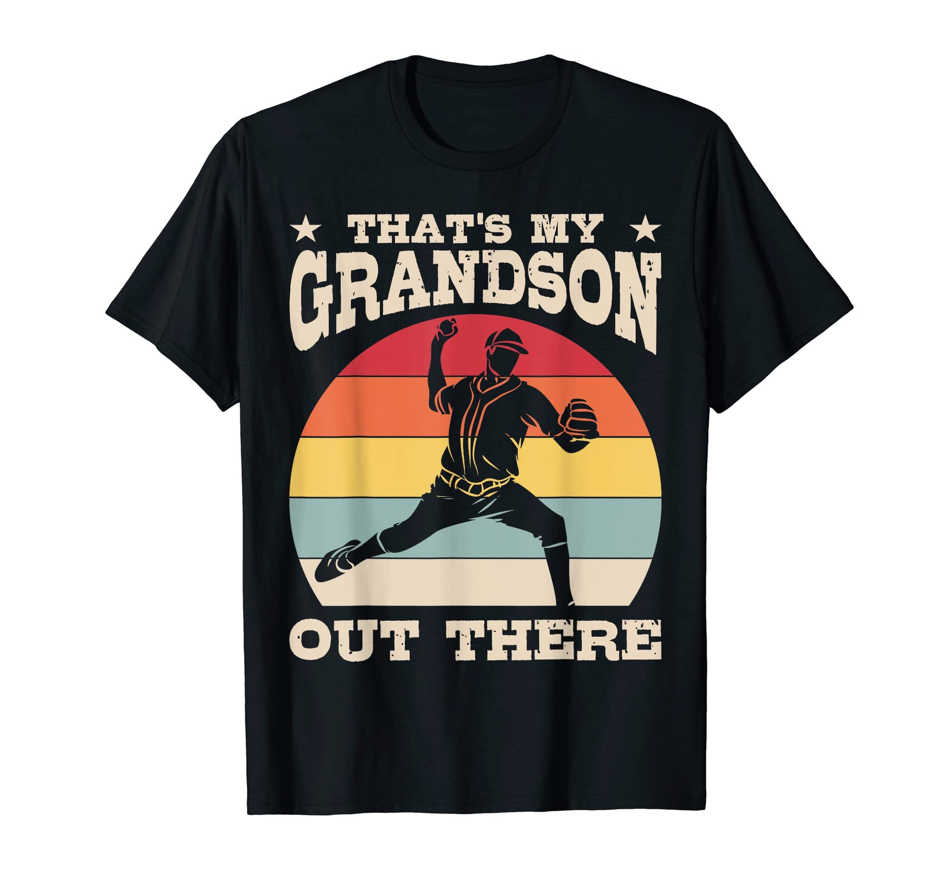 Baseball Player Grandson Grandpa T-Shirt - Fun Novelty Design Unisex - T-Shirt, Sweatshirt, Hoodie