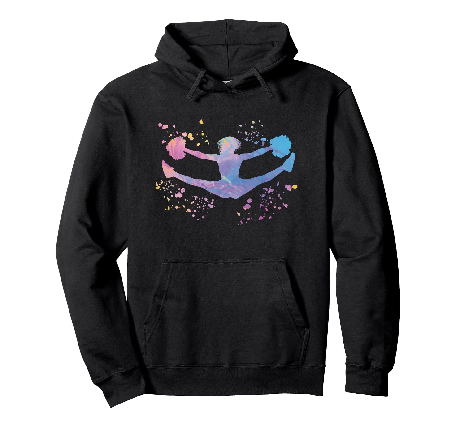 Cheerleader Cheer Mom Love Cheerleading Hoodie - Novelty Apparel for Adults - T-Shirt, Sweatshirt, Hoodie