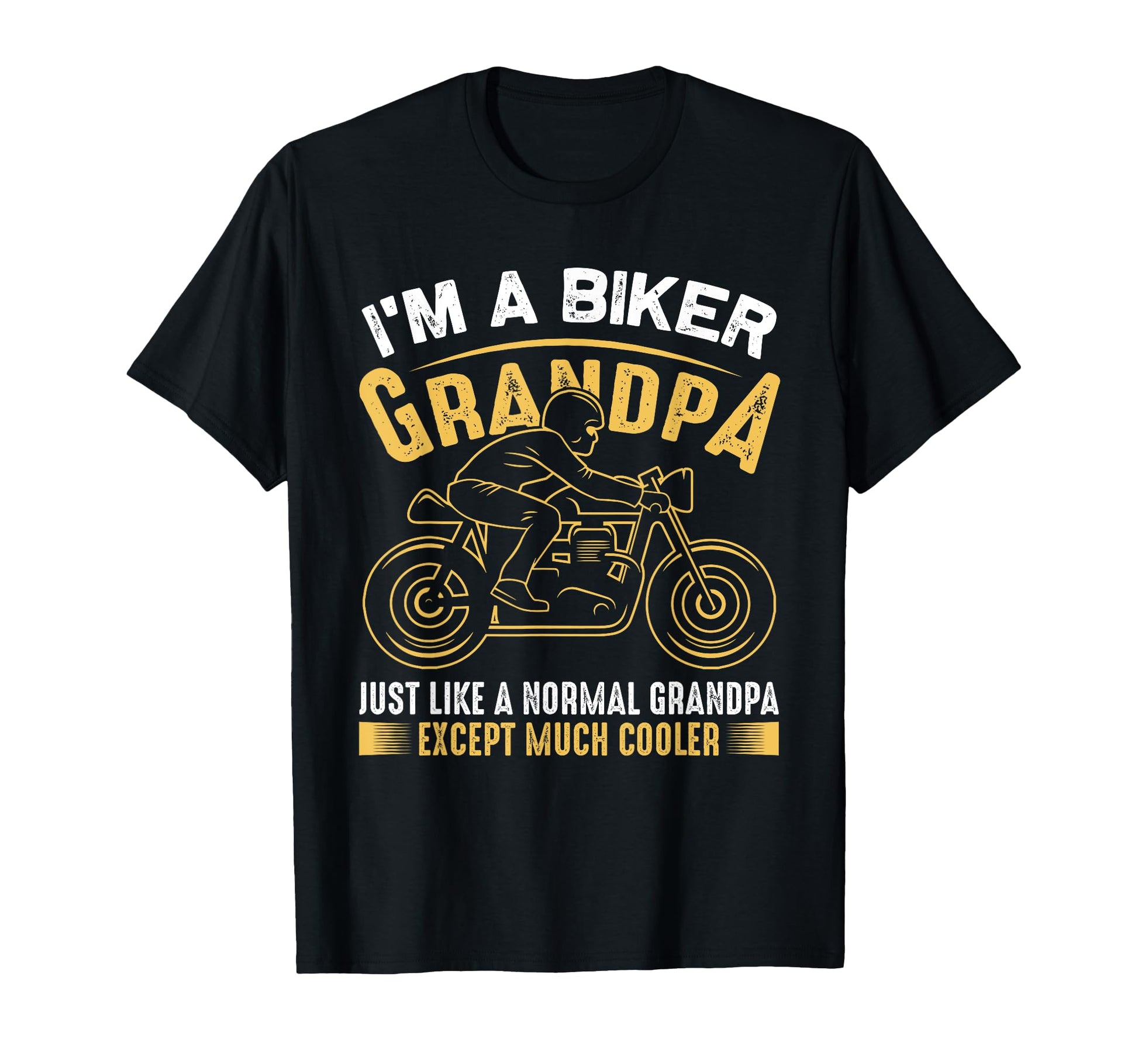 Im Biker Grandpa Motorcycle Biker T-Shirt - Custom Art Print for Adults - T-Shirt, Sweatshirt, Hoodie