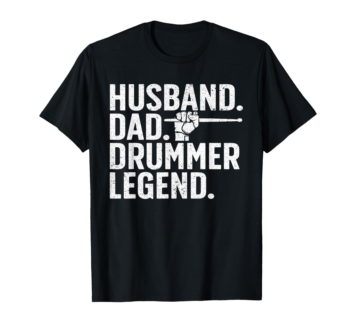 Best Drummer Dad Husband Drumming T-Shirt - Casual Everyday Wear Unisex - T-Shirt, Sweatshirt, Hoodie