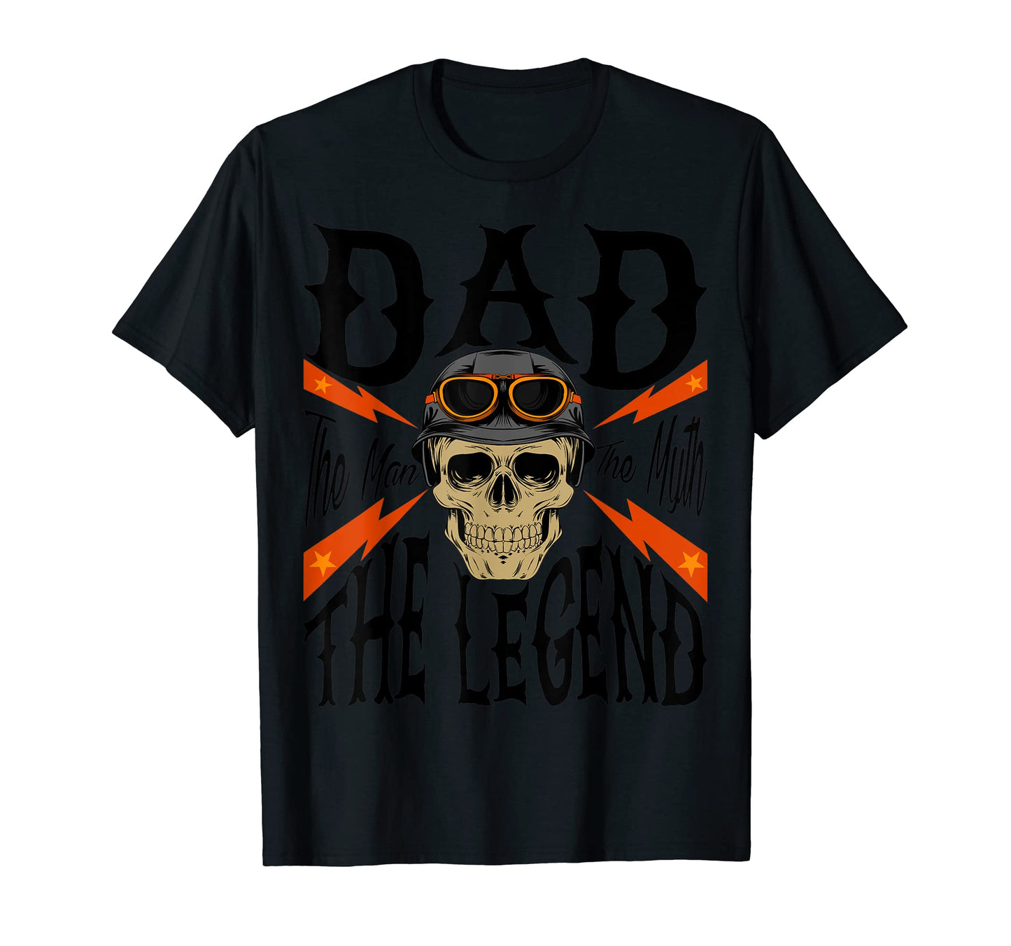 Dad Myth Legend Motorcycle T-Shirt - Unique Graphic Unisex - T-Shirt, Sweatshirt, Hoodie