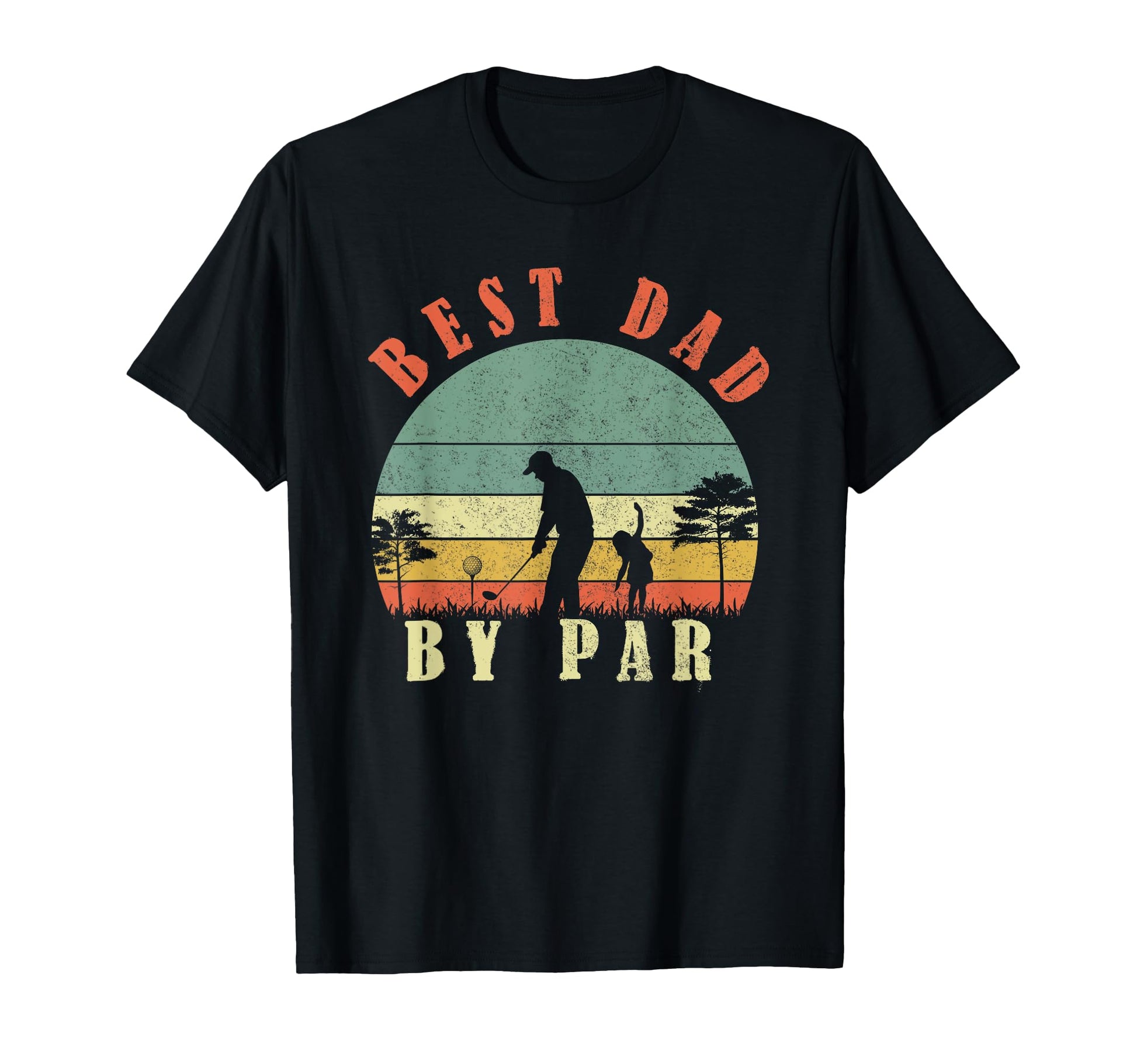 Best Papa Par Golf Dad T-Shirt - Casual Everyday Wear Men Women - T-Shirt, Sweatshirt, Hoodie