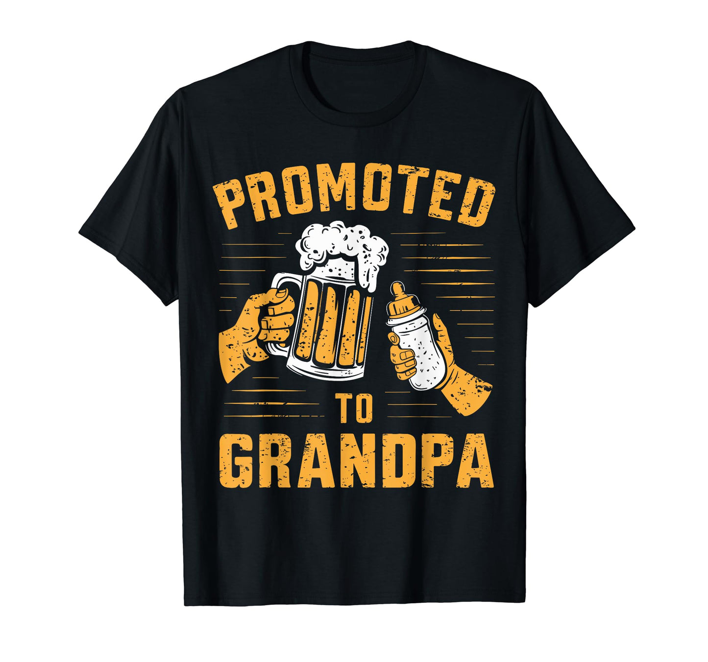 Promoted To Grandpa Grandparents T-Shirt - Streetwear Style Men Women - T-Shirt, Sweatshirt, Hoodie