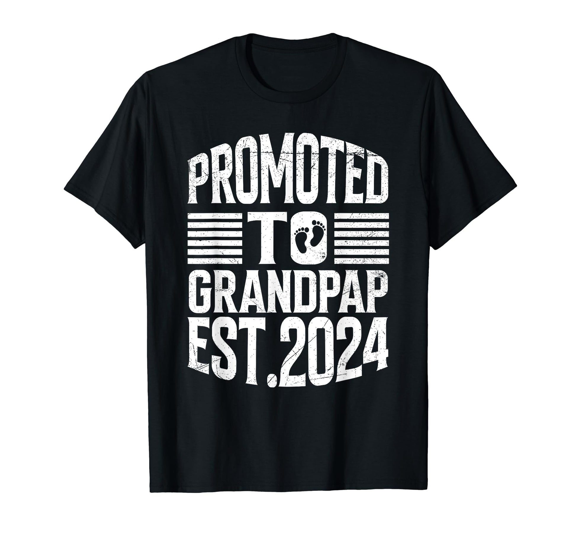 Grandpa Est 2024 Pregnancy T-Shirt - Trendy Graphic for Adults - T-Shirt, Sweatshirt, Hoodie
