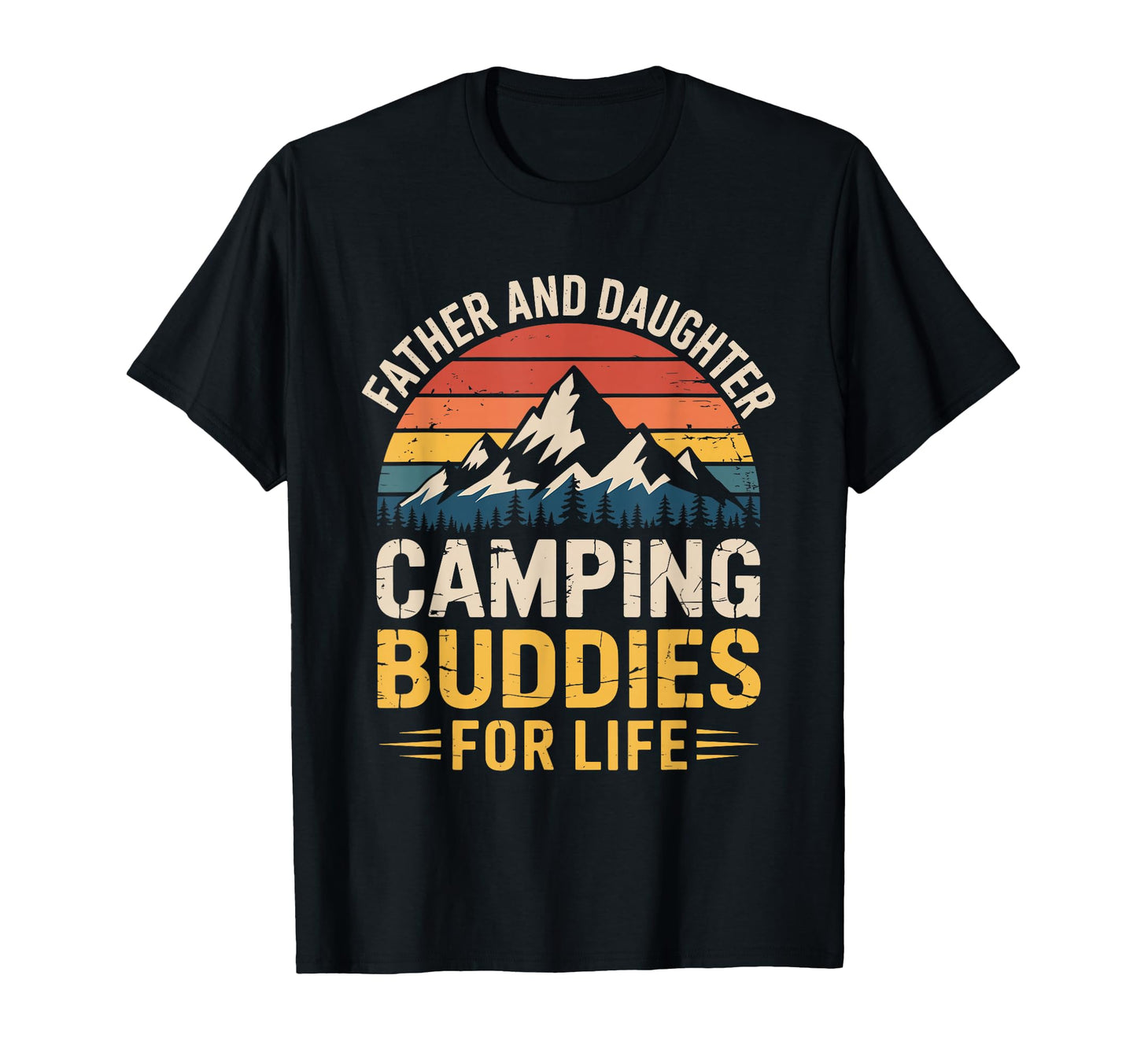 Camper Father Father And Daughter T-Shirt - Minimalist Print for Adults - T-Shirt, Sweatshirt, Hoodie