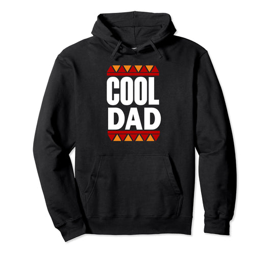 African Dad Fathers Hoodie - Minimalist Print for Adults - T-Shirt, Sweatshirt, Hoodie