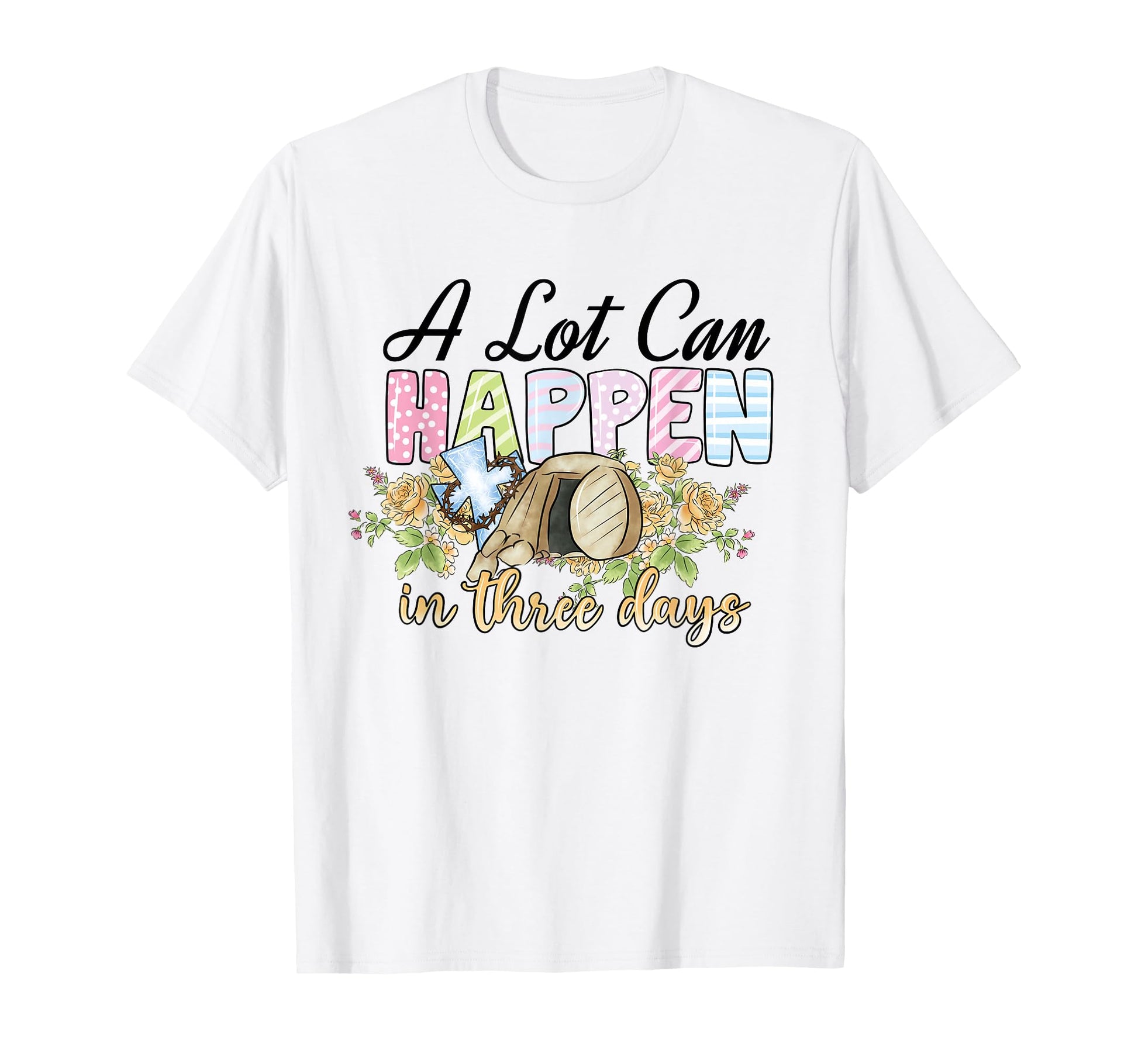 Lot Can Happen 3 Days Reto Christian T-Shirt - Streetwear Style Men Women - T-Shirt, Sweatshirt, Hoodie