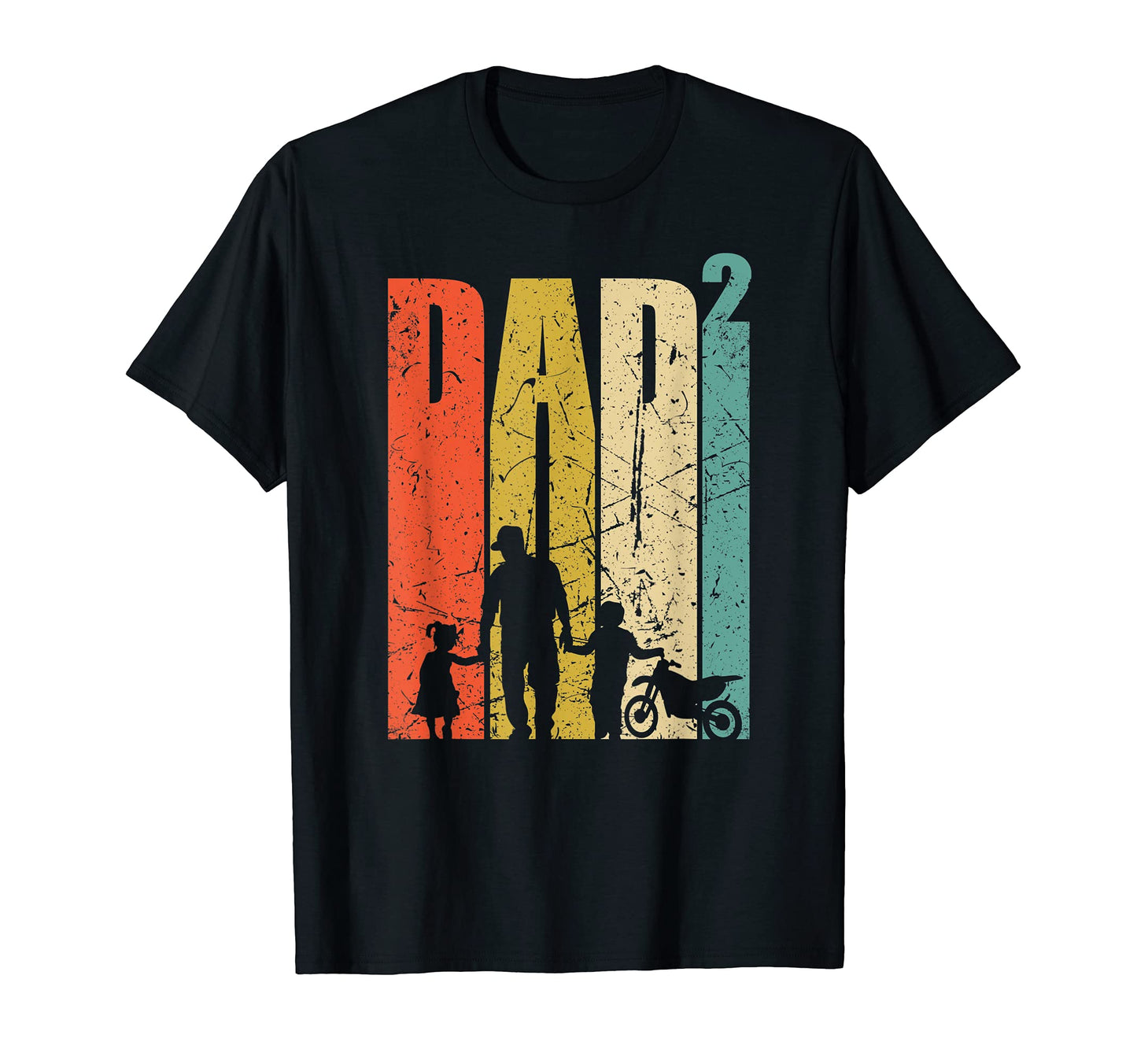 Dad High 2 Father Gift Motorcycle T-Shirt - Novelty Apparel for Adults - T-Shirt, Sweatshirt, Hoodie