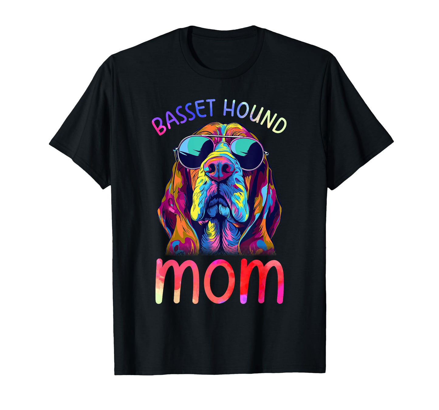 Basset Hound Lovers Pop Art Basset T-Shirt - Unique Graphic for Adults - T-Shirt, Sweatshirt, Hoodie