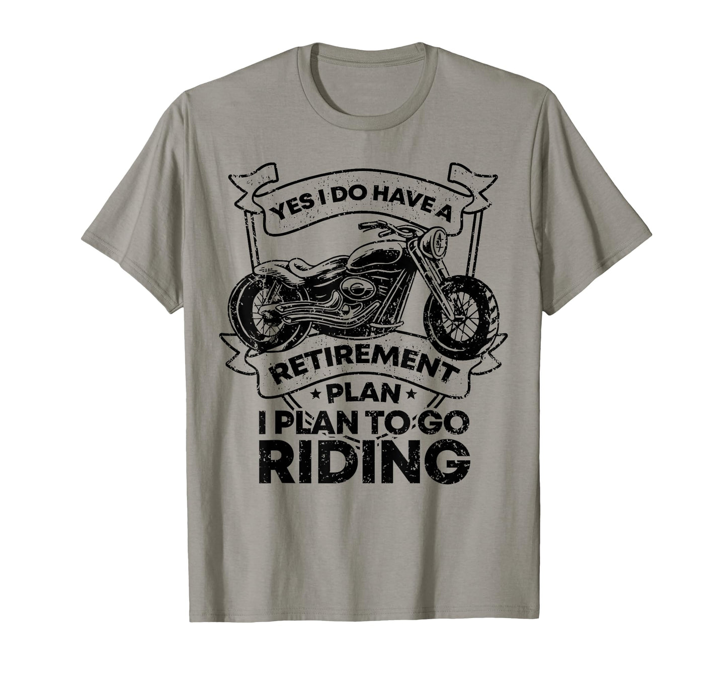 Retirement Plan Riding Motorcycle T-Shirt - Graphic Print for Adults - T-Shirt, Sweatshirt, Hoodie