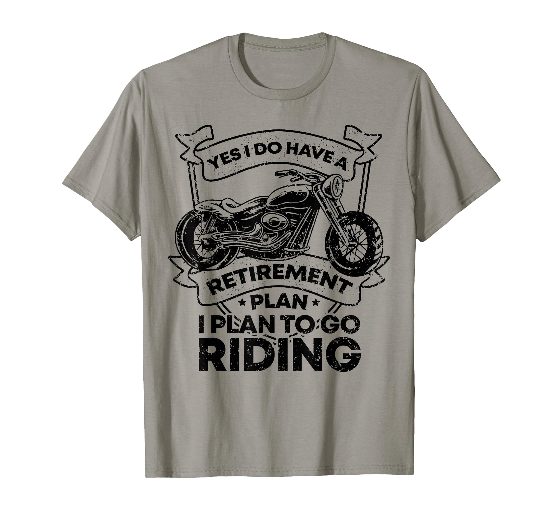 Retirement Plan Riding Motorcycle T-Shirt - Graphic Print for Adults - T-Shirt, Sweatshirt, Hoodie