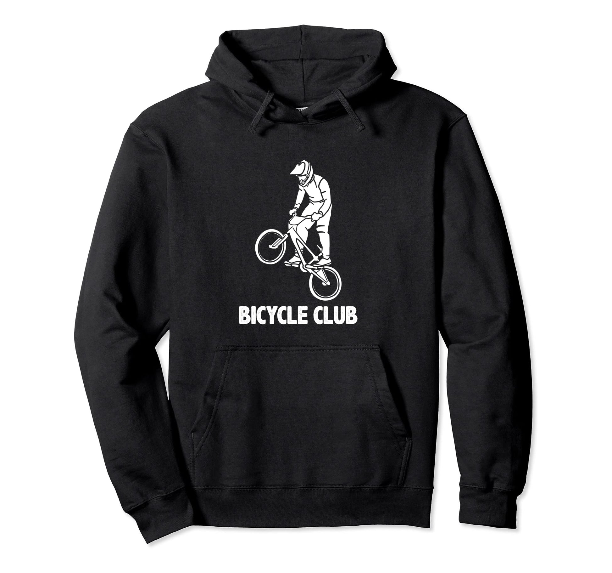 Bicycle Club Bike Lover Biker Mountain Hoodie - Minimalist Print Unisex - T-Shirt, Sweatshirt, Hoodie
