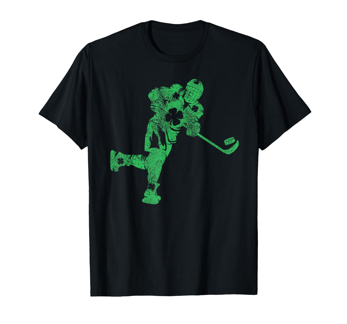St Patricks Day Hockey Irish T-Shirt - Casual Everyday Wear Men Women - T-Shirt, Sweatshirt, Hoodie