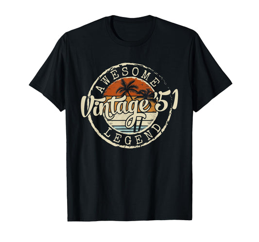 1951 75Yr 75Th Birthday Gifts 75 T-Shirt - Casual Everyday Wear for Adults - T-Shirt, Sweatshirt, Hoodie