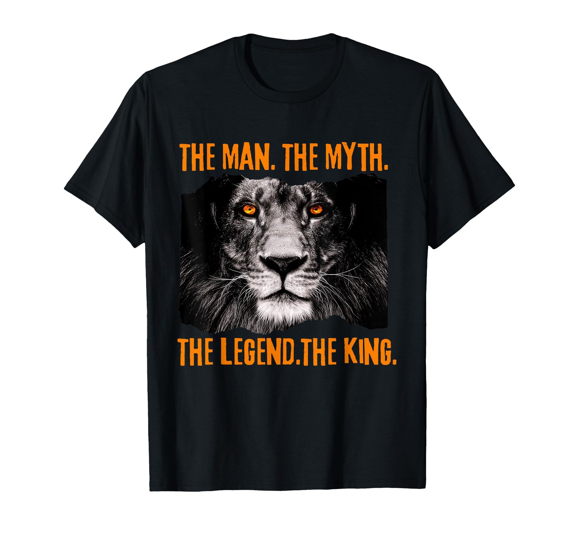 Dad Myth Legend King T-Shirt - Minimalist Print Men Women - T-Shirt, Sweatshirt, Hoodie