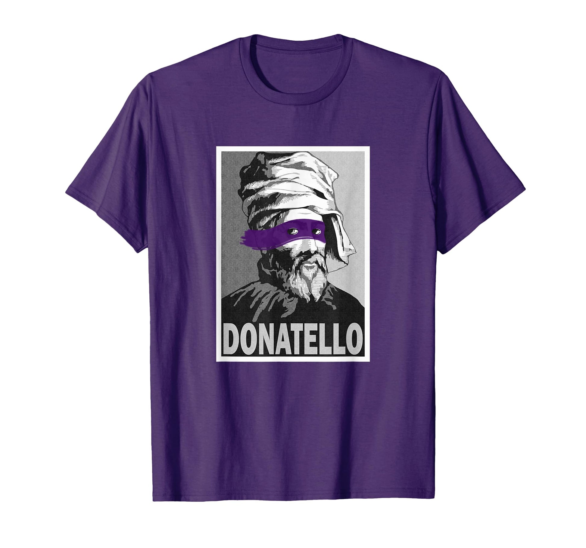 Donatello Renaissance Ninja Pop Art T-Shirt - Graphic Print Men Women - T-Shirt, Sweatshirt, Hoodie