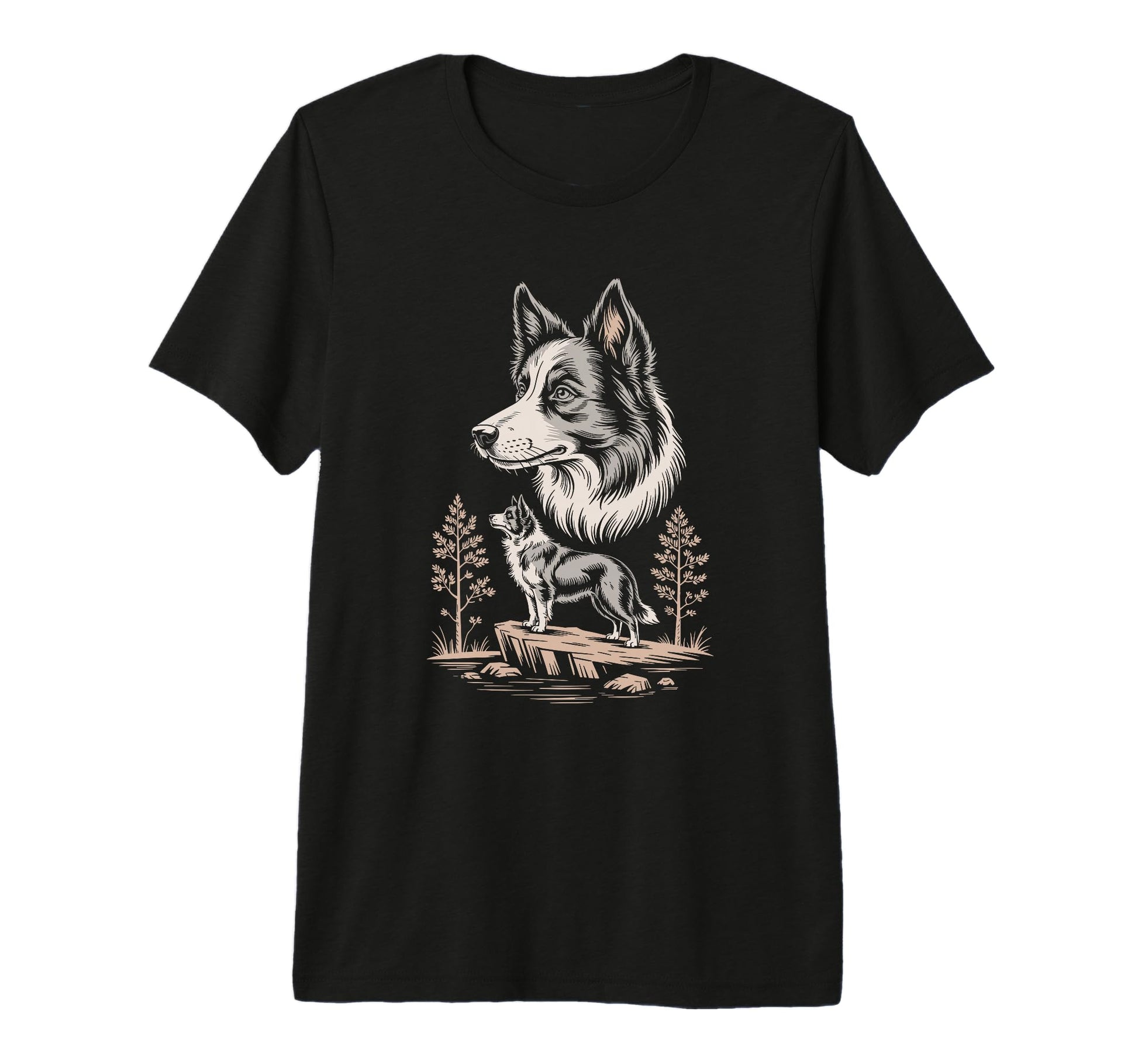 Mom Dad Border Collie Dog Owner T-Shirt - Aesthetic Graphic Men Women - T-Shirt, Sweatshirt, Hoodie