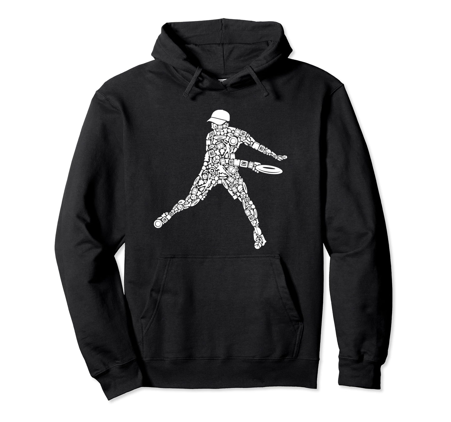 Disc Golf Dad Frisbees Funny Disc Hoodie - Streetwear Style for Adults - T-Shirt, Sweatshirt, Hoodie