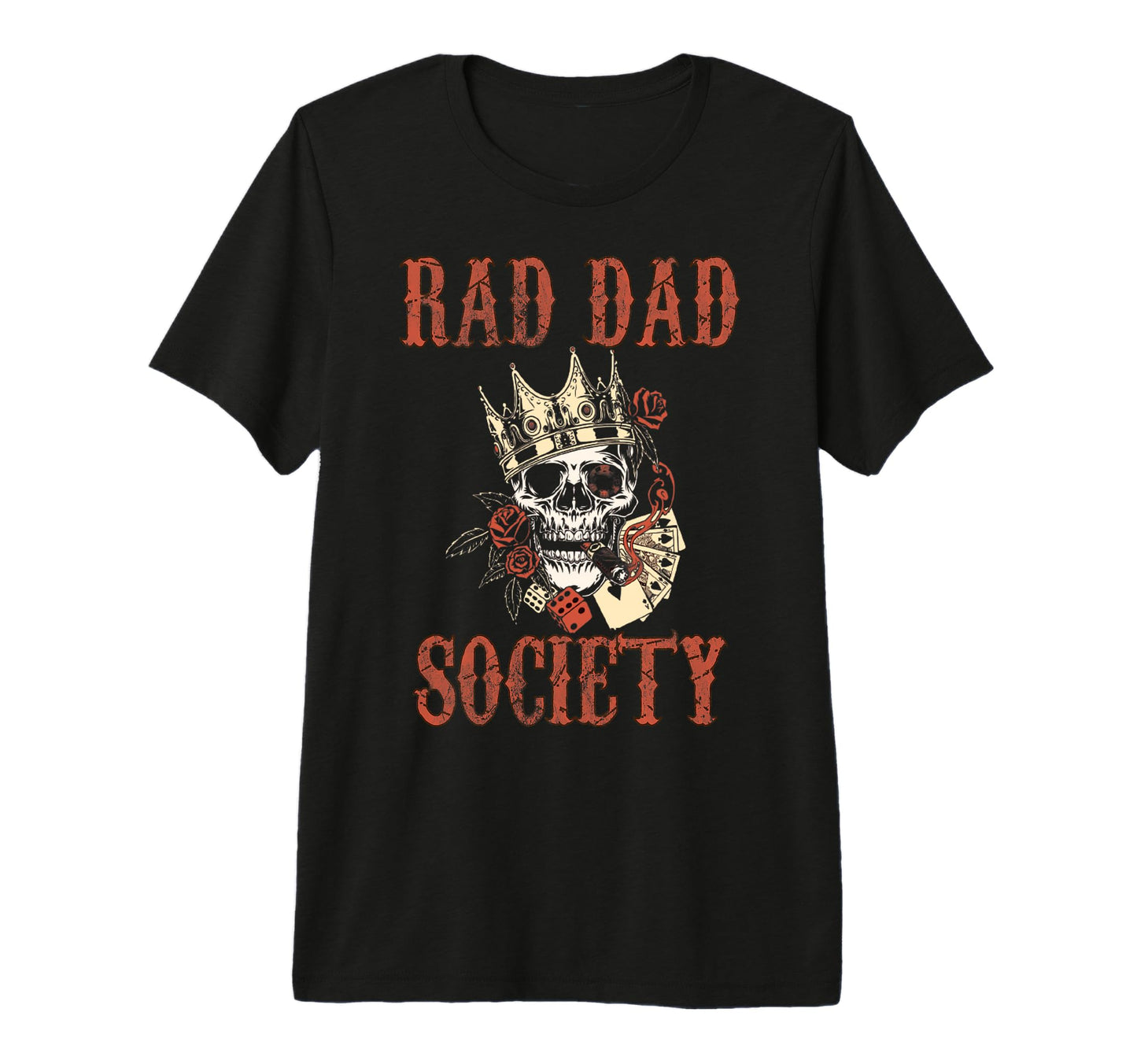 Rad Dad Society Fathers Day T-Shirt - Casual Everyday Wear for Adults - T-Shirt, Sweatshirt, Hoodie