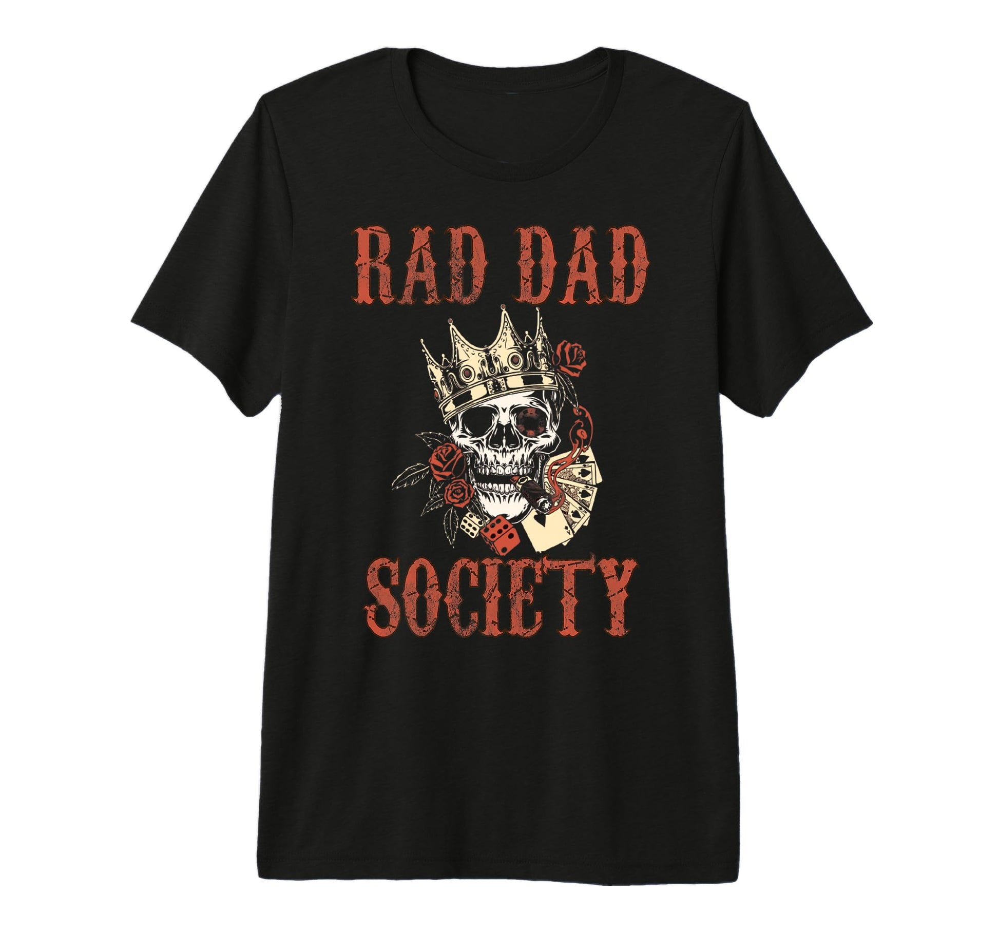 Rad Dad Society Fathers Day T-Shirt - Casual Everyday Wear for Adults - T-Shirt, Sweatshirt, Hoodie
