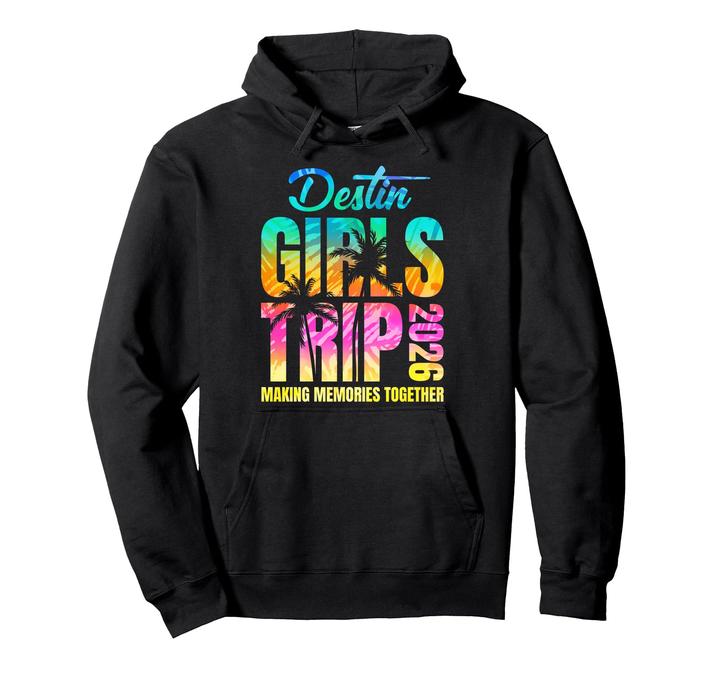 Destin Trip 2026 Vacation Weekend Hoodie - Novelty Apparel for Adults - T-Shirt, Sweatshirt, Hoodie