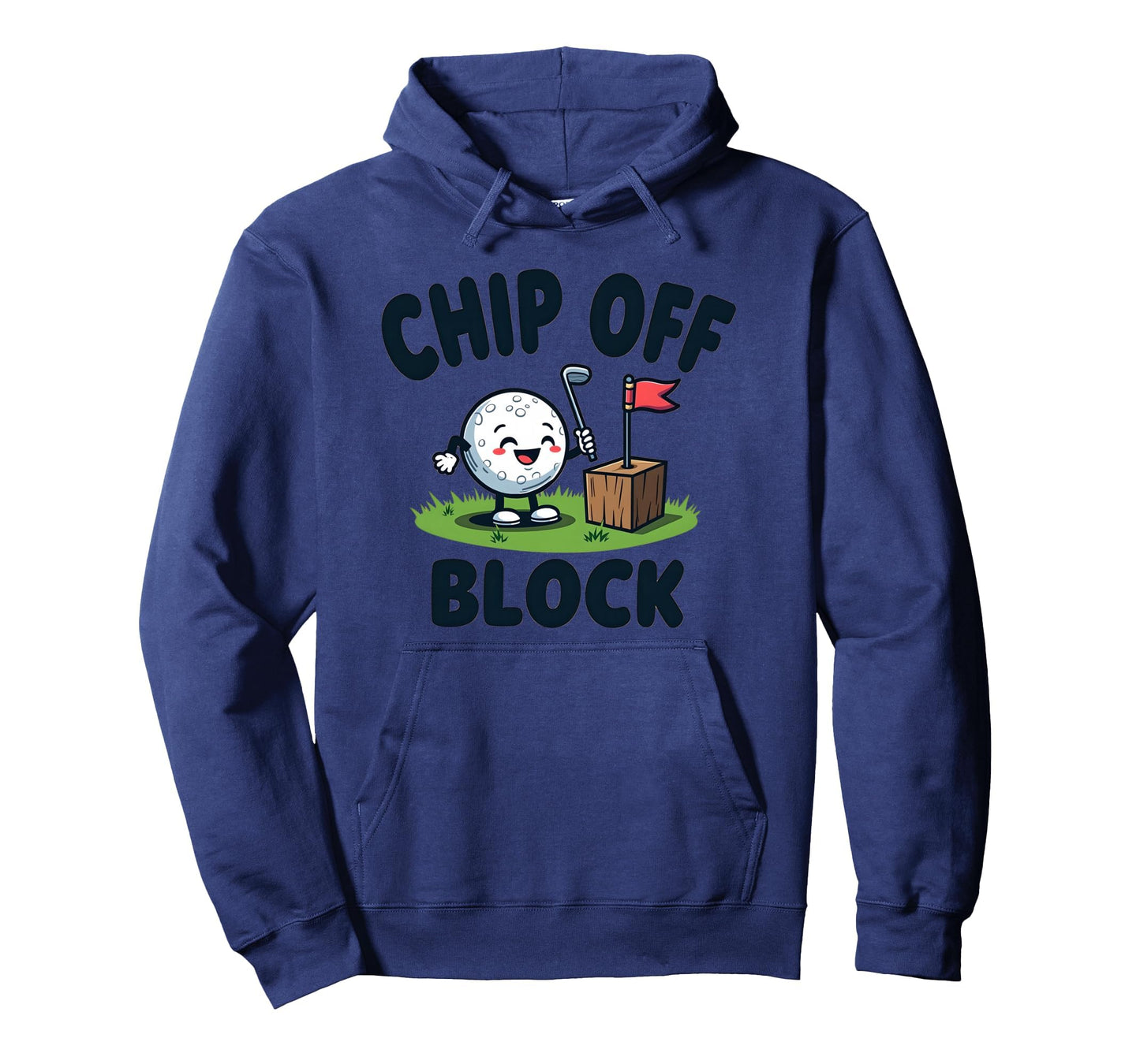 Chip Off Block Funny Golf Dad Hoodie - Novelty Apparel Men Women - T-Shirt, Sweatshirt, Hoodie