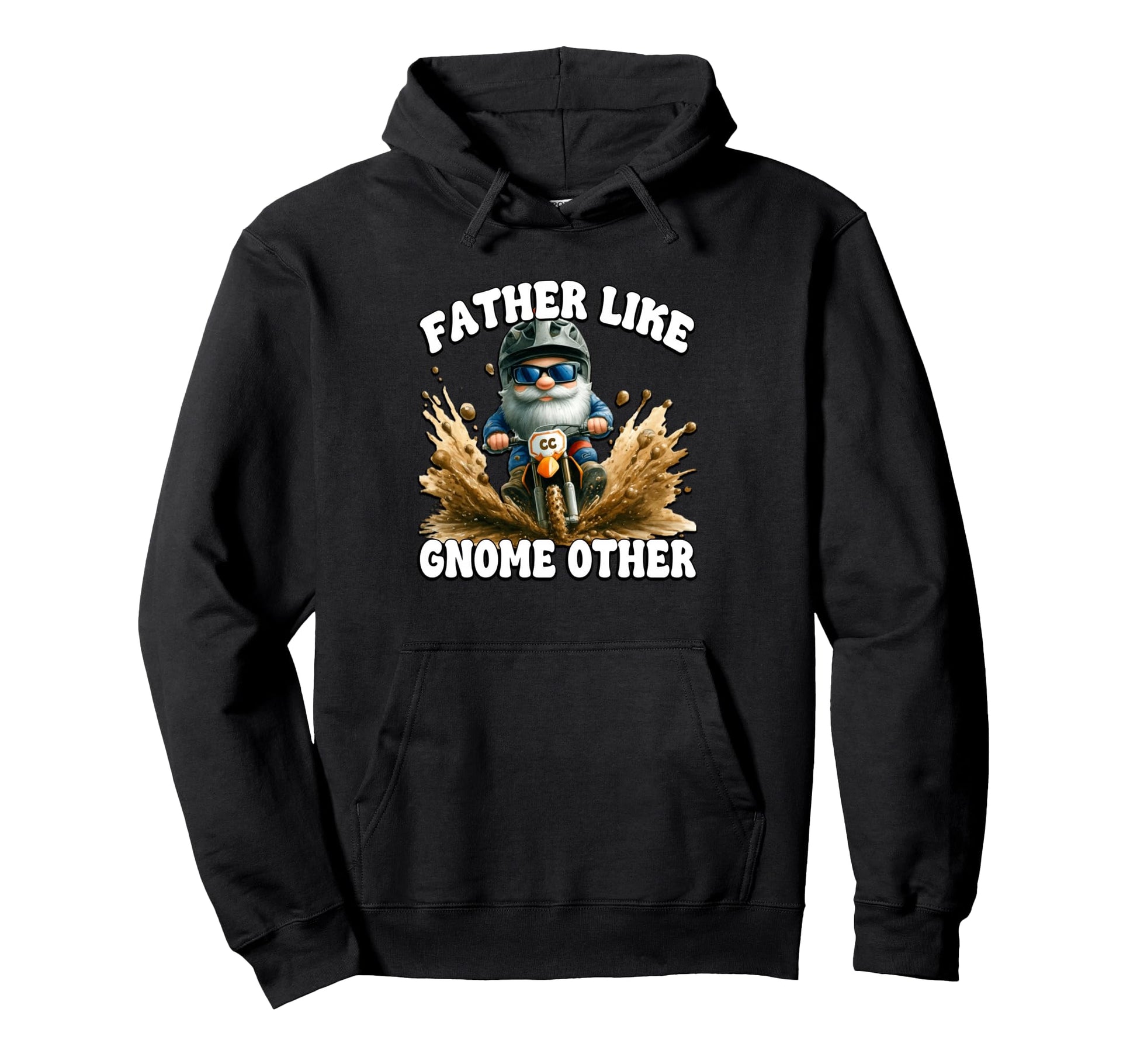 Funny Dirt Bike Dad And Father Pun Hoodie - Unique Graphic Men Women - T-Shirt, Sweatshirt, Hoodie