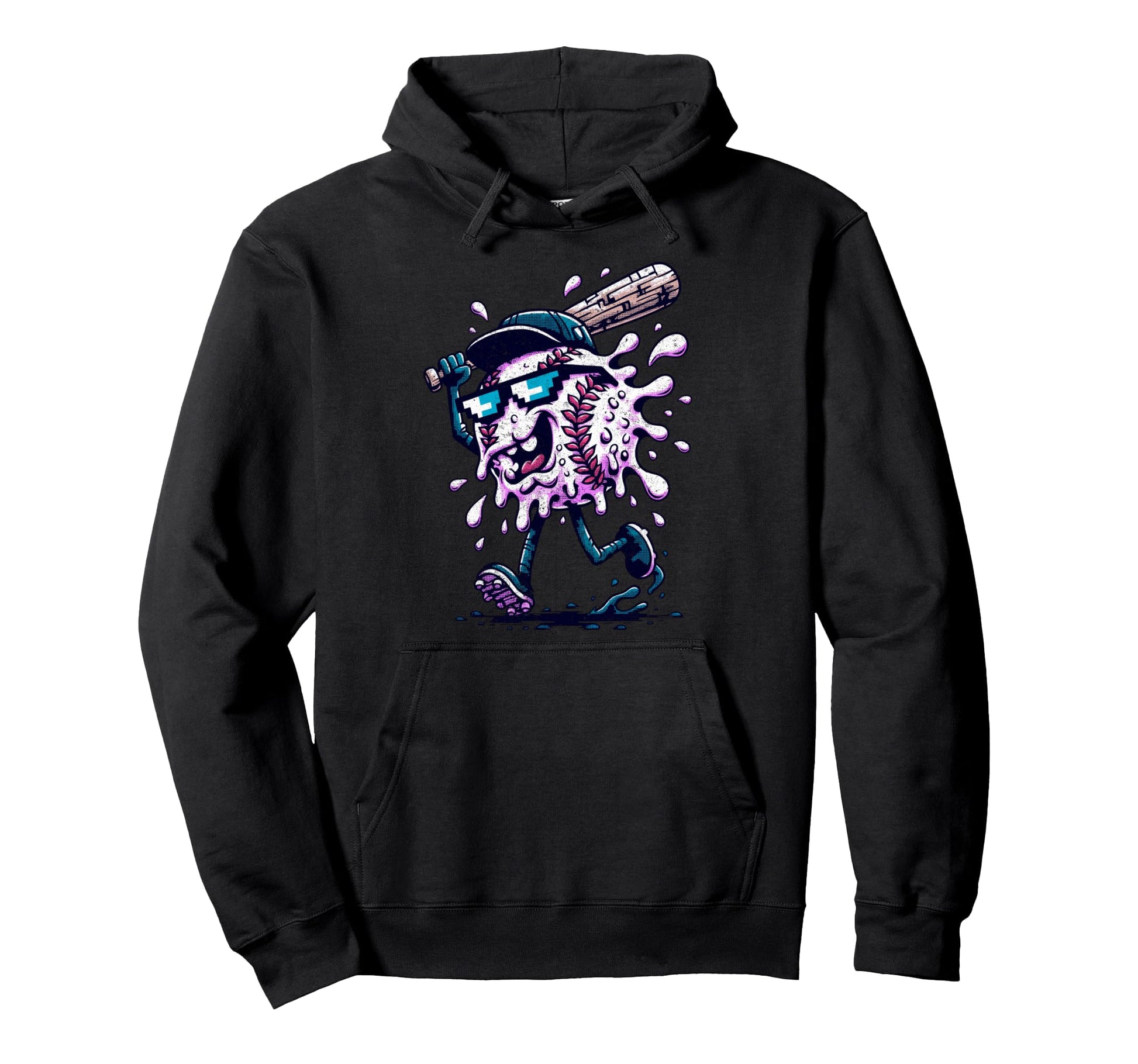 Baseball Drip Gamer Gifts T-Shirt - Graphic Print Unisex - T-Shirt, Sweatshirt, Hoodie