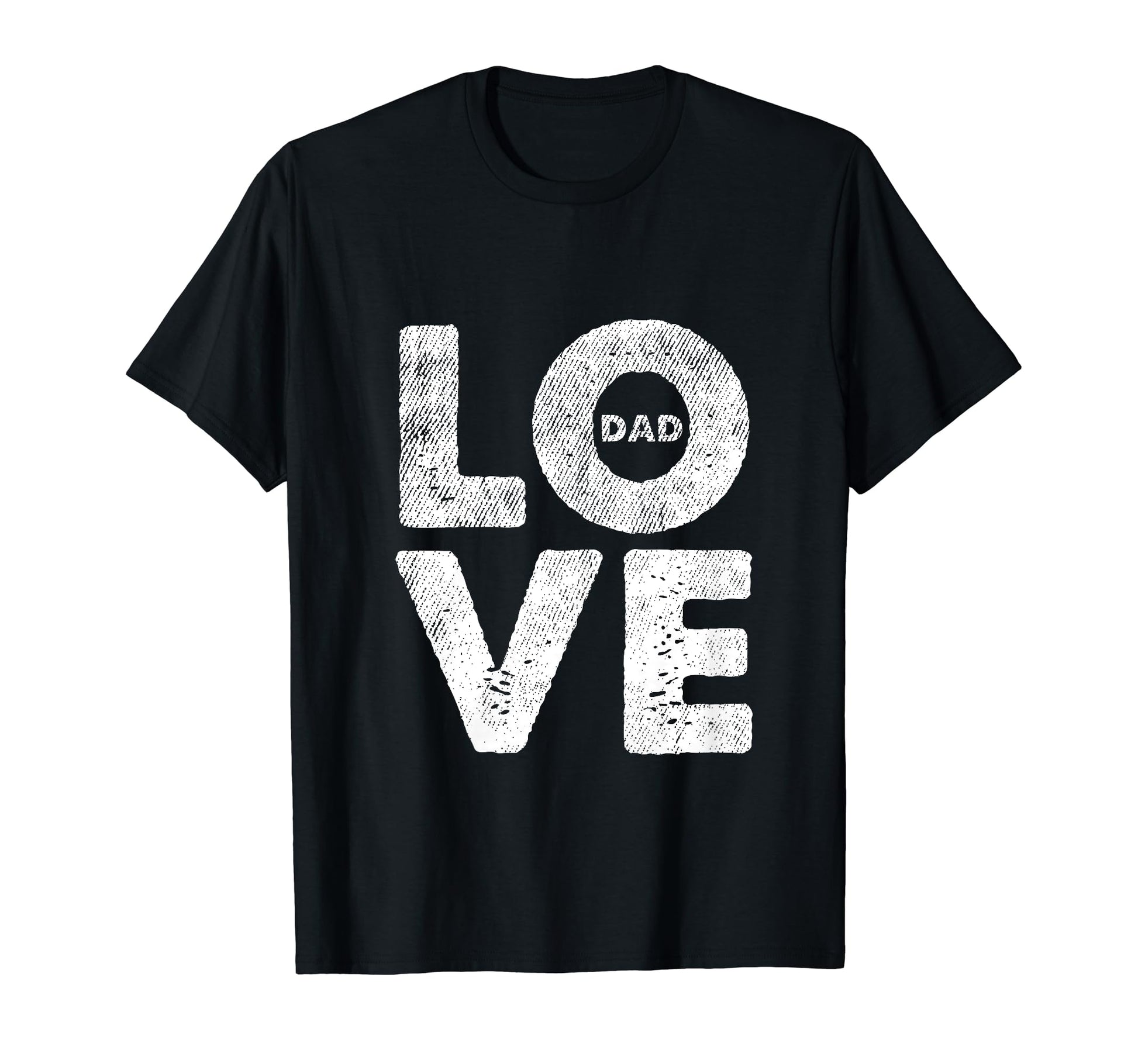 Dad Love Fathers Day Daddy Dada Papa Pops T-Shirt - Custom Art Print Unisex - T-Shirt, Sweatshirt, Hoodie