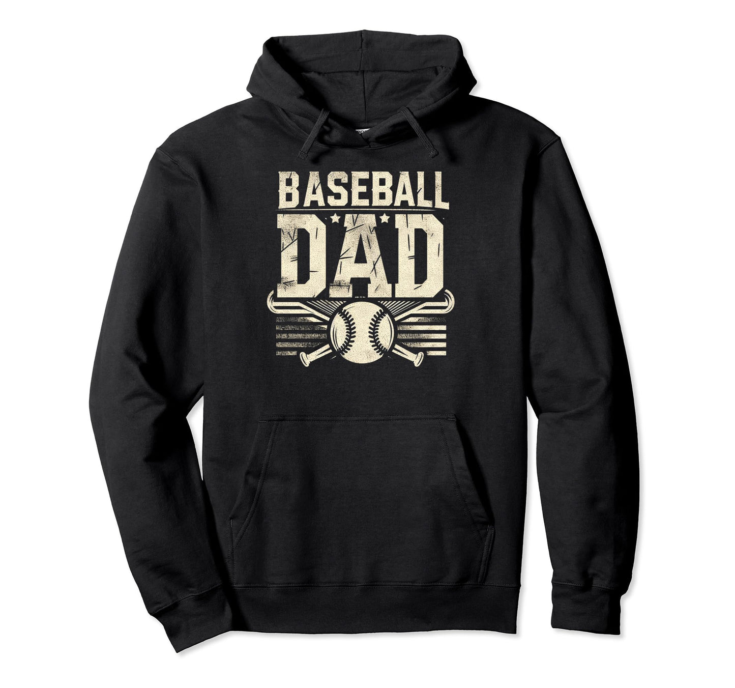Baseball Dad Fathers Day Hoodie - Trendy Graphic Men Women - T-Shirt, Sweatshirt, Hoodie