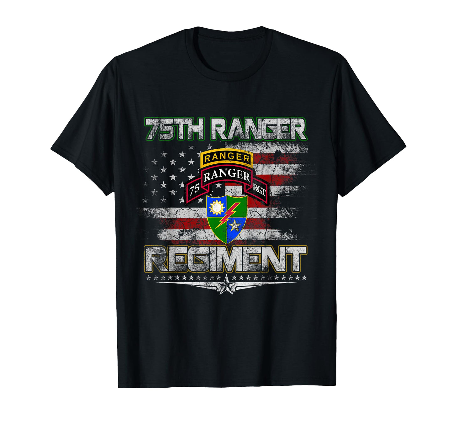 75Th Ranger Regiment Veteran Patriotic T-Shirt - Graphic Print Men Women - T-Shirt, Sweatshirt, Hoodie
