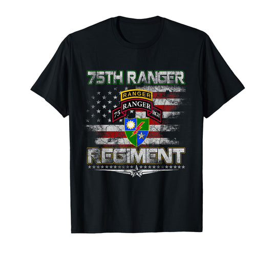 75Th Ranger Regiment Veteran Patriotic T-Shirt - Graphic Print Men Women - T-Shirt, Sweatshirt, Hoodie