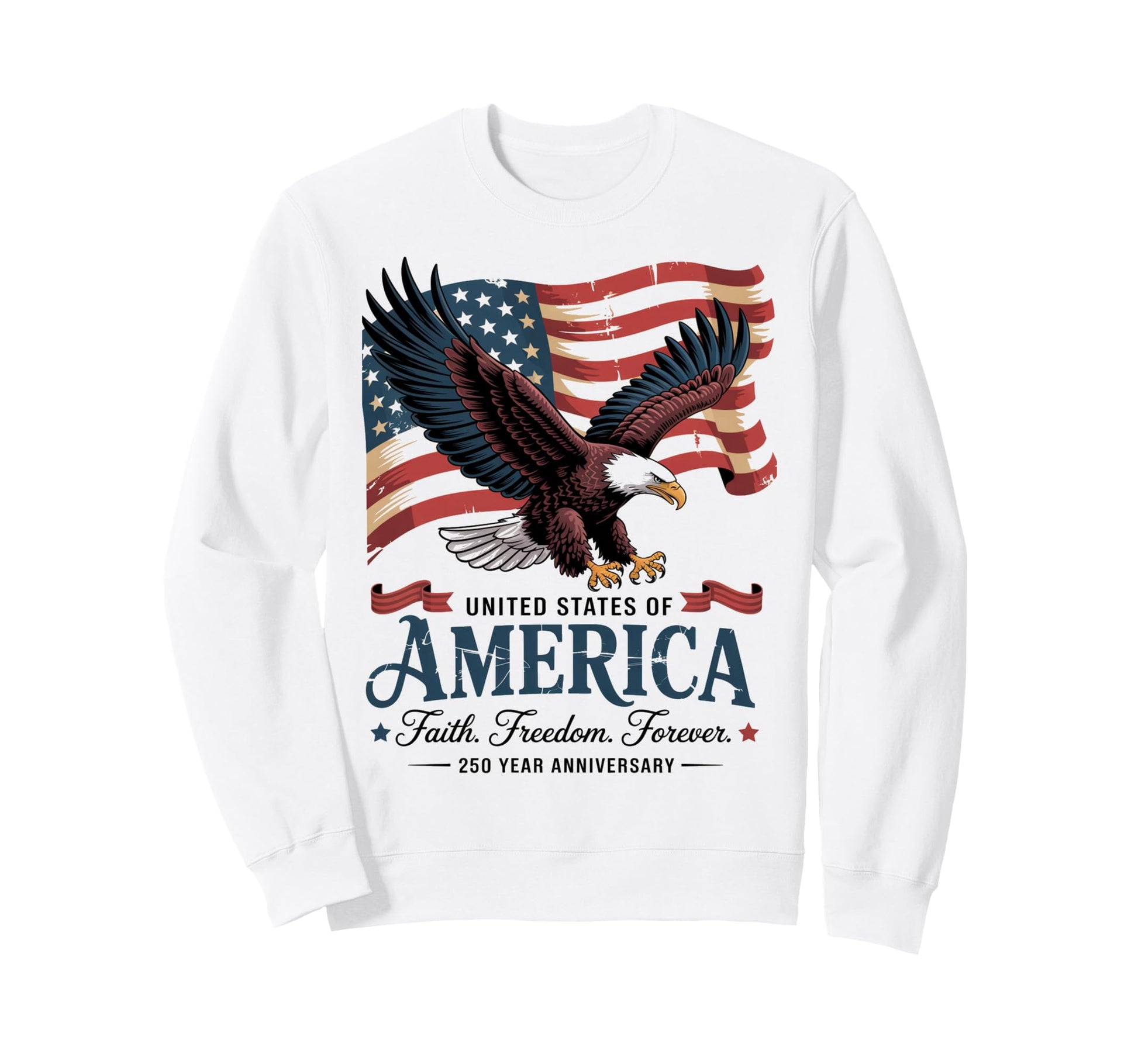 250Th Anniversary America Sweatshirt - Streetwear Style for Adults - T-Shirt, Sweatshirt, Hoodie