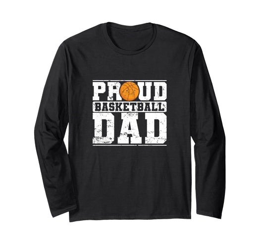 Basketball Dad Sport Dad Basketball Fan T-Shirt - Custom Art Print Unisex - T-Shirt, Sweatshirt, Hoodie