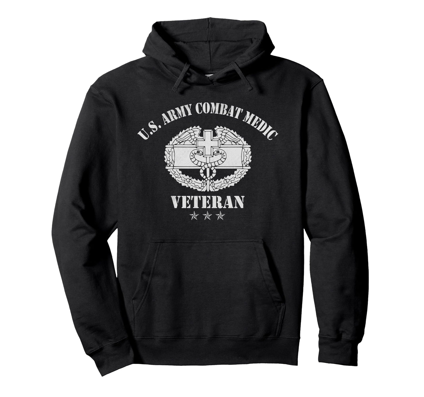 U S Army Combat Medic Veteran Medical Hoodie - Custom Art Print Men Women - T-Shirt, Sweatshirt, Hoodie
